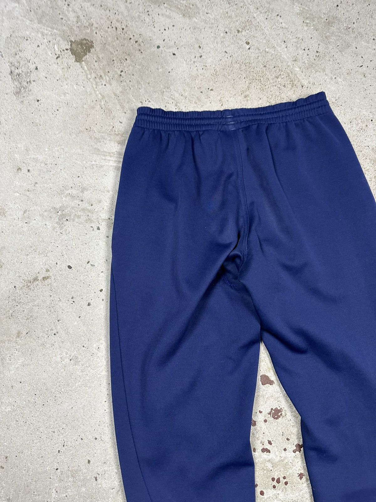 Adidas Vintage 90s Adidas x Tottenham Hotspur Navy Track Pants Size US 30 / EU 46 - 13 Thumbnail