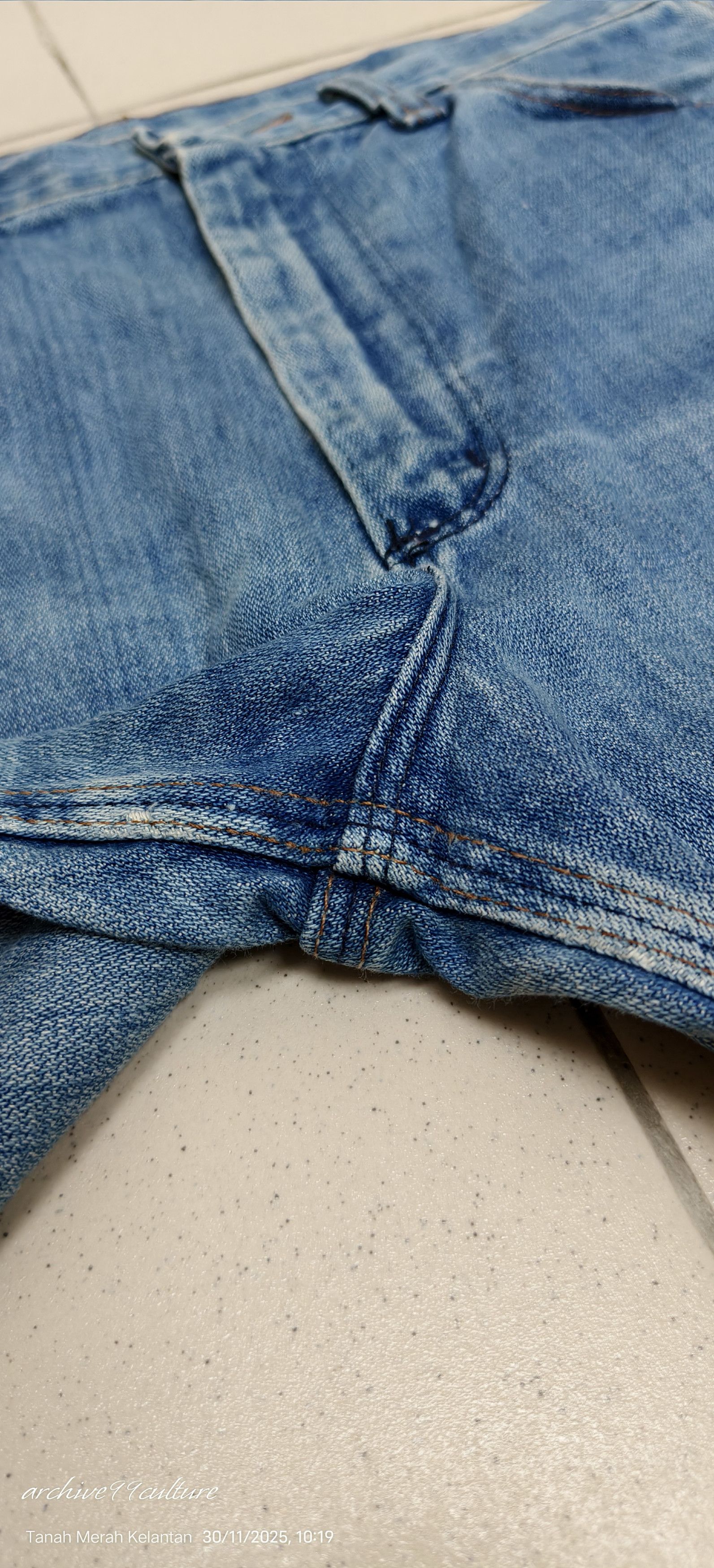 Wrangler Vintage 60's 70's IDEAL zipper triple stitch flare jeans Size US 32 / EU 48 - 10 Thumbnail