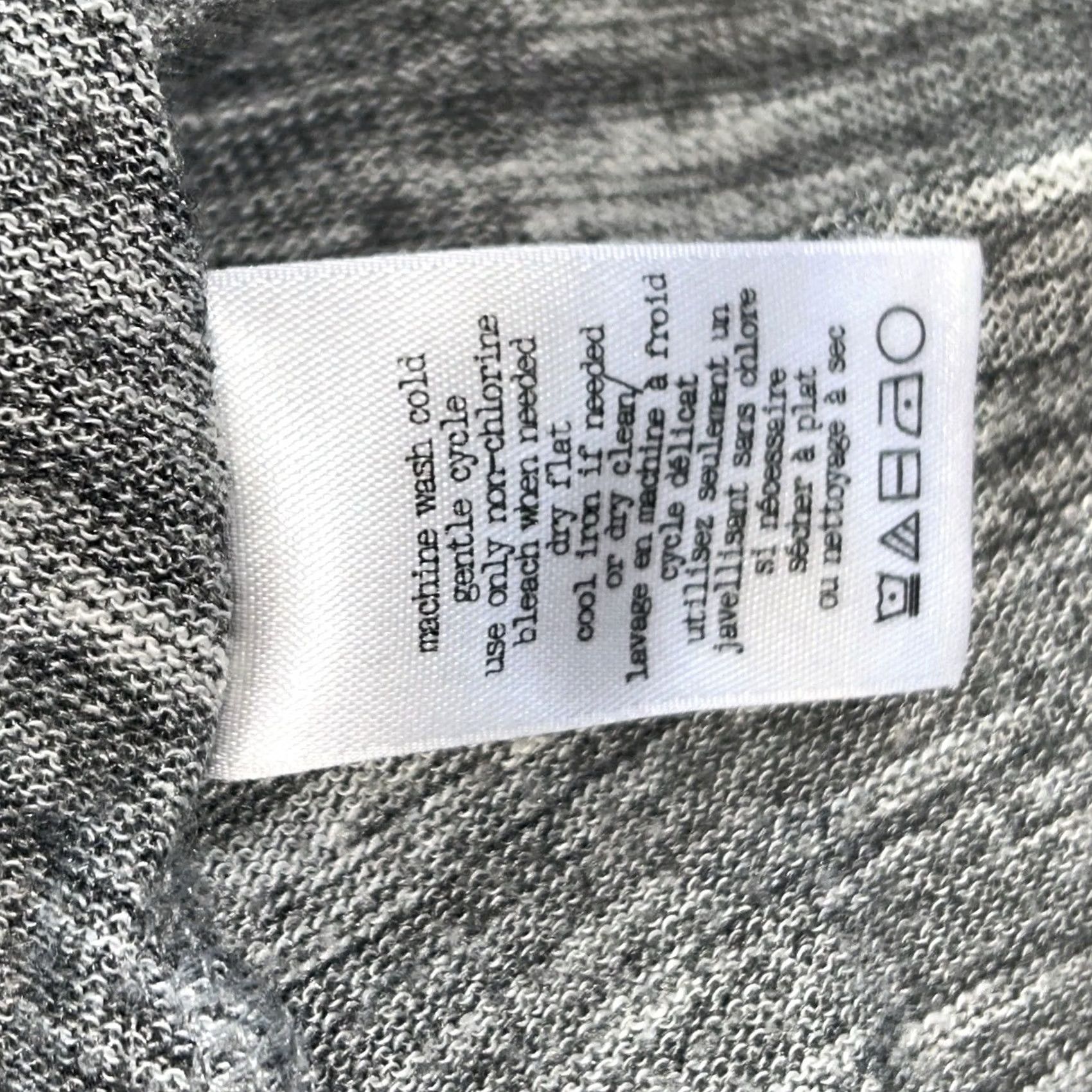 Rag & Bone Rag & Bone / Jeans Pocket Tee Gray Short Sleeve Women’s M Shirt Womens Medium Gray Solid Logo Urban Fashion City Designer Size 32" / US 10 / IT 46 - 6 Thumbnail