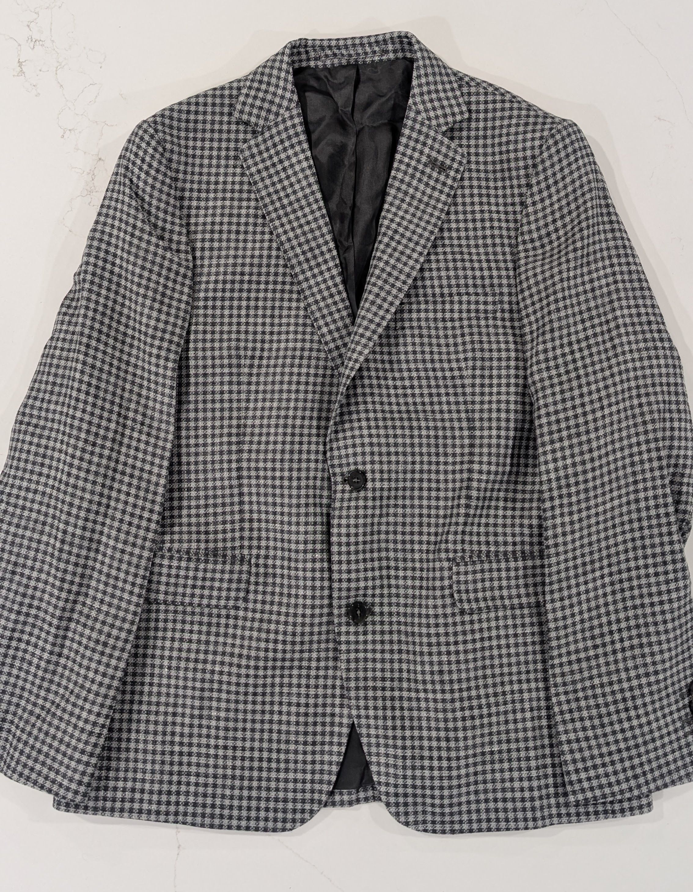 Officine Generale Officine Generale 375 Houndstooth Blazer Size 52 Size US L / EU 52-54 / 3 - 1 Thumbnail