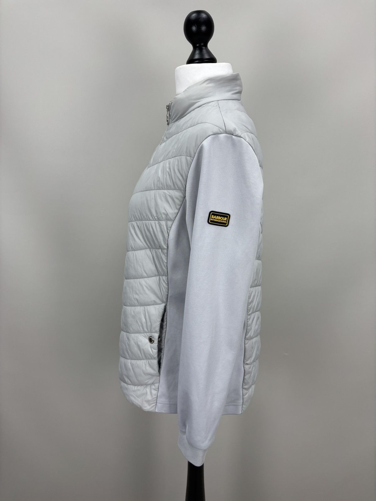 Barbour Womens jacket Barbour International Size 42 Color Gray Size XL / US 12-14 / IT 48-50 - 9 Thumbnail