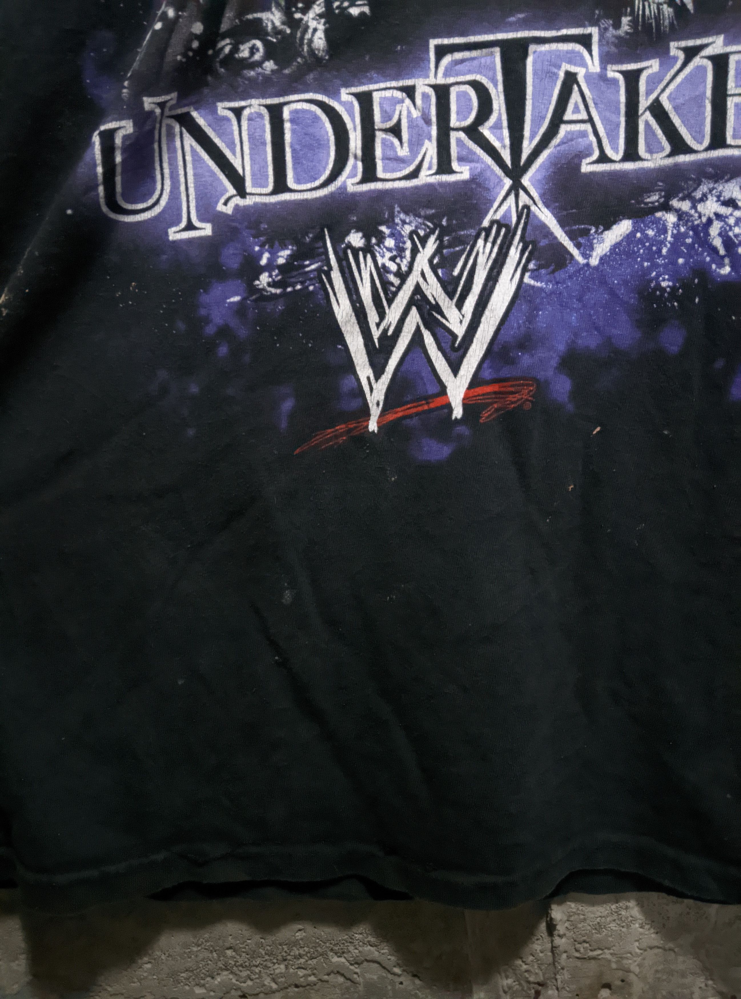WWF Vintage 2007 undertaker wwf wwe wrestling t shirt Size US L / EU 52-54 / 3 - 4 Thumbnail