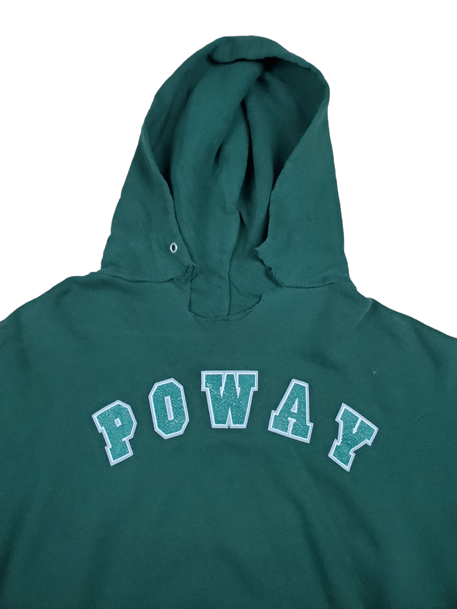 Jerzees × Vintage Vintage Jerzers Hoodie " Poway " Size US L / EU 52-54 / 3 - 3 Thumbnail