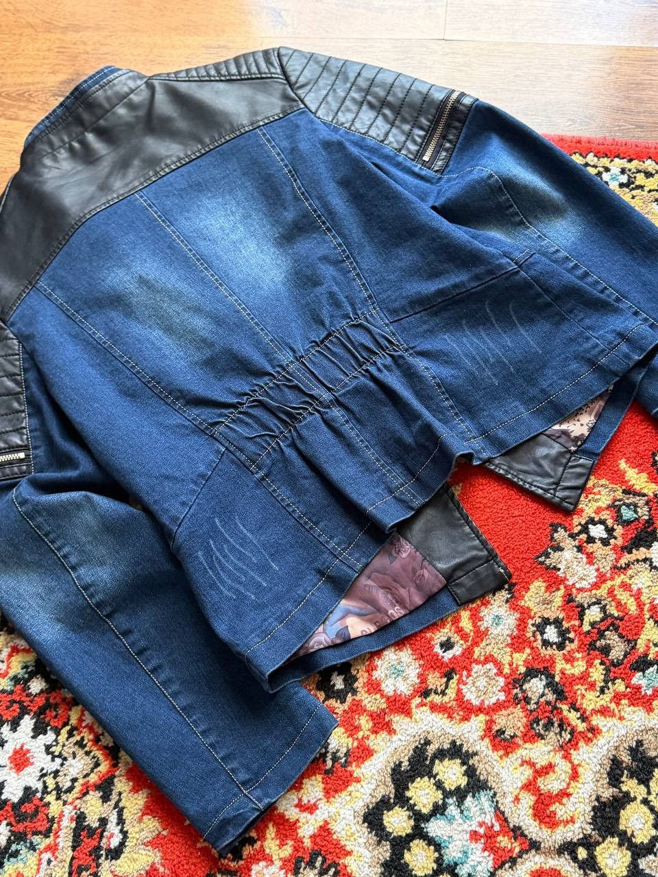 Japanese Brand Vintage 00's Archive Denim Tornado Mart Style Y2K Jacket Size US S / EU 44-46 / 1 - 11 Thumbnail