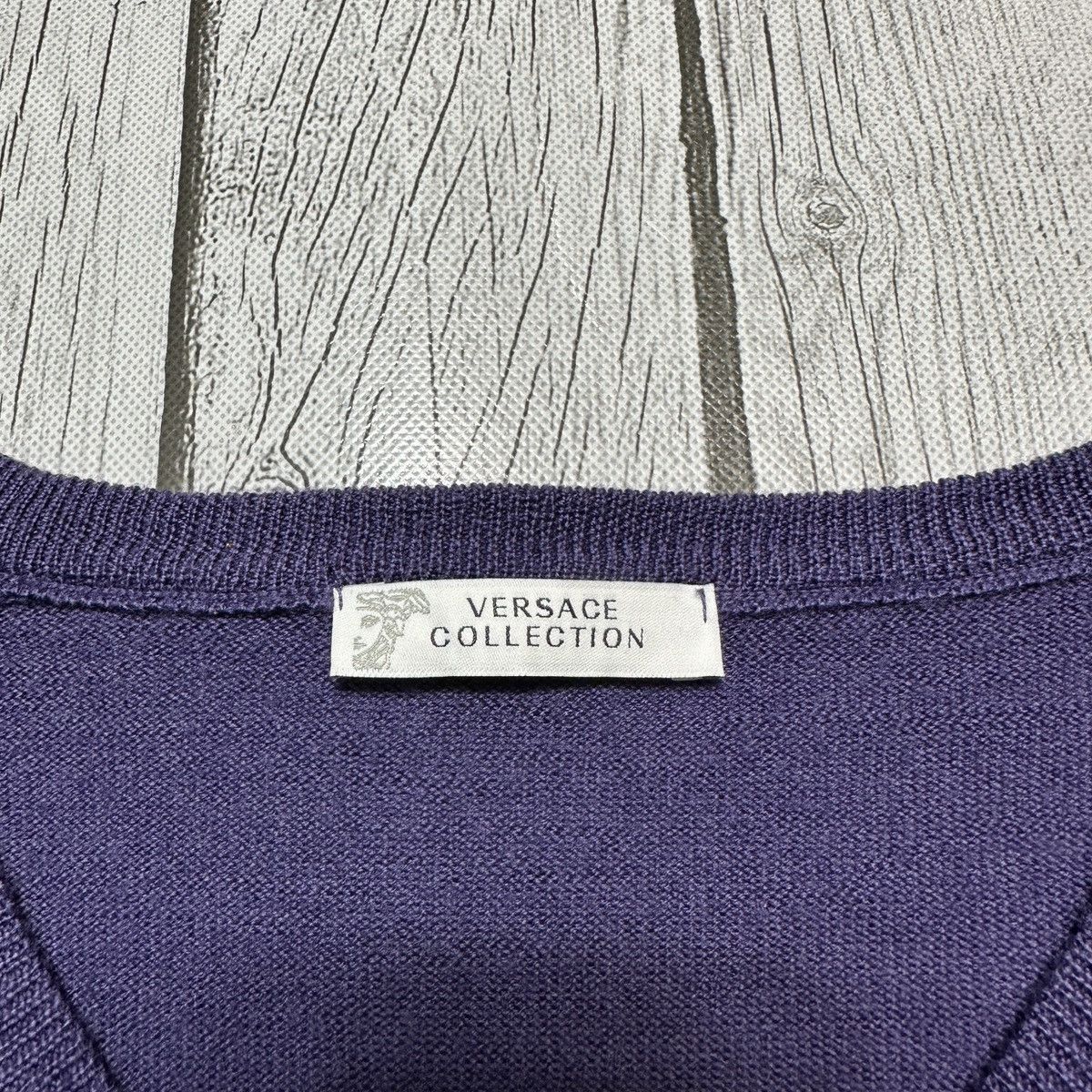 Versace Versace Collection wool sweater Size US L / EU 52-54 / 3 - 6 Thumbnail