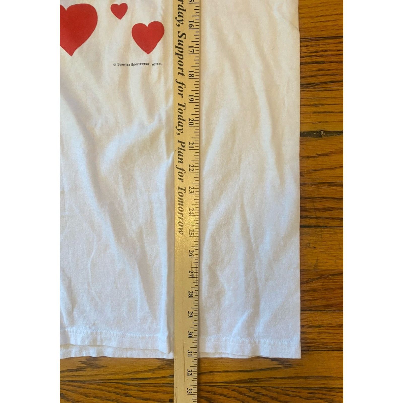 Vintage VTG I’m His Heavy Weight T Shirt Hearts Women’s Oversized XL Size XL / US 12-14 / IT 48-50 - 7 Thumbnail