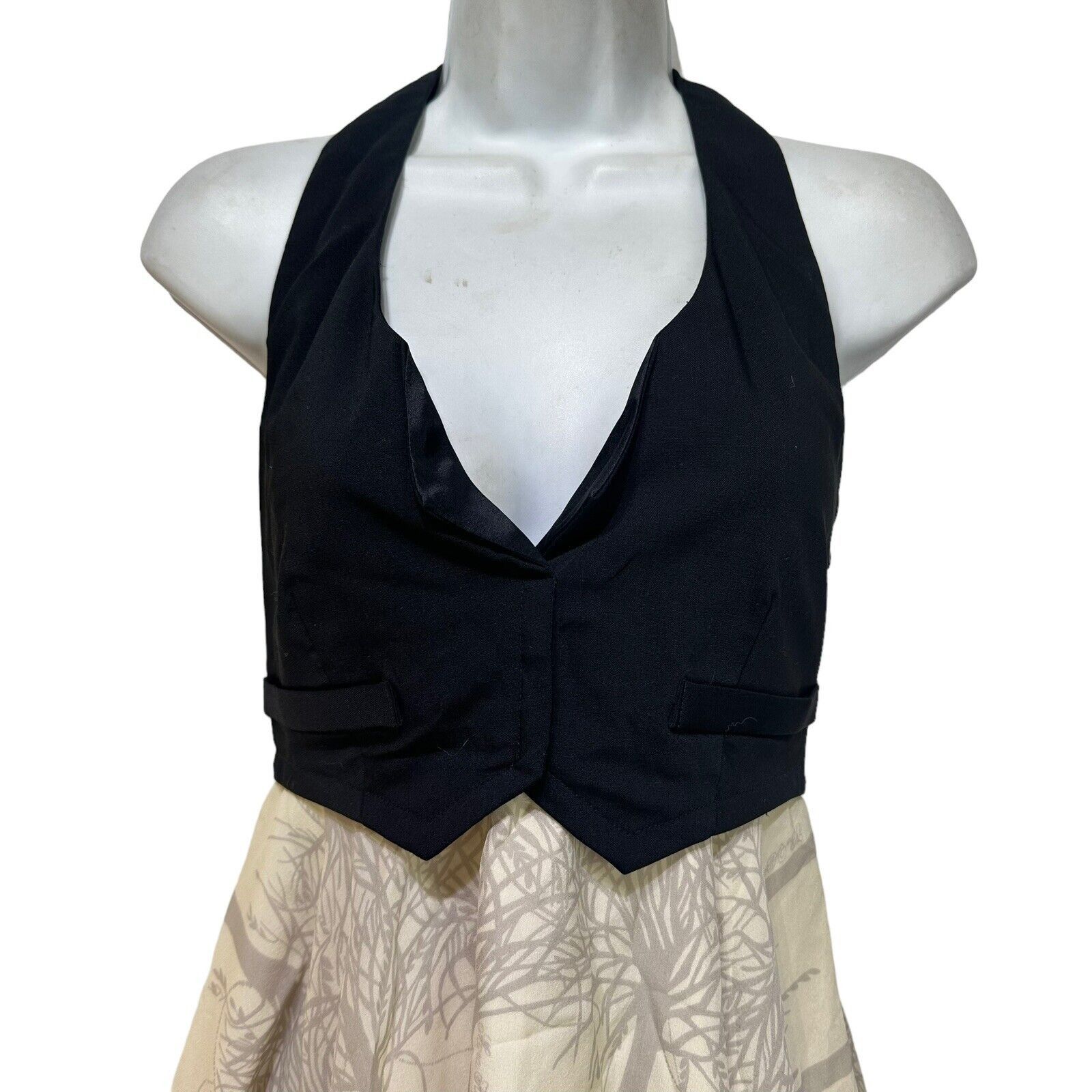 Mara Hoffman mara hoffman halter top silk wool dress Size XS Size XS / US 0-2 / IT 36-38 - 2 Thumbnail