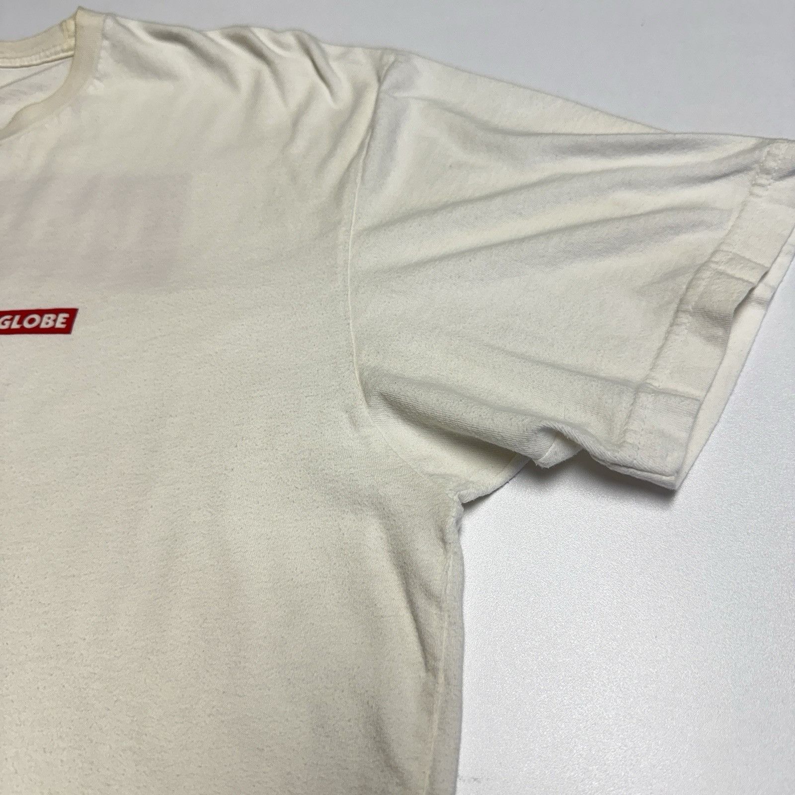Globe Globe Skateboards Unemployable T Shirt Mens XL White Size US XL / EU 56 / 4 - 6 Thumbnail