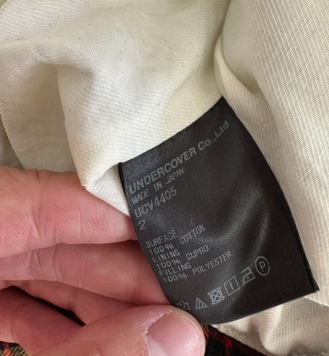 Undercover UNDERCOVER 2018AW Plaid flannel jacket 2506-Nextarrow Size US M / EU 48-50 / 2 - 4 Thumbnail