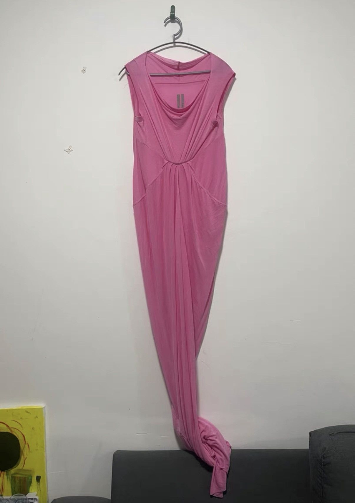 Rick Owens Rick Owens 21SS Phlegethon Draped Jersey Maxi Dress Size S / US 4 / IT 40 - 2 Thumbnail