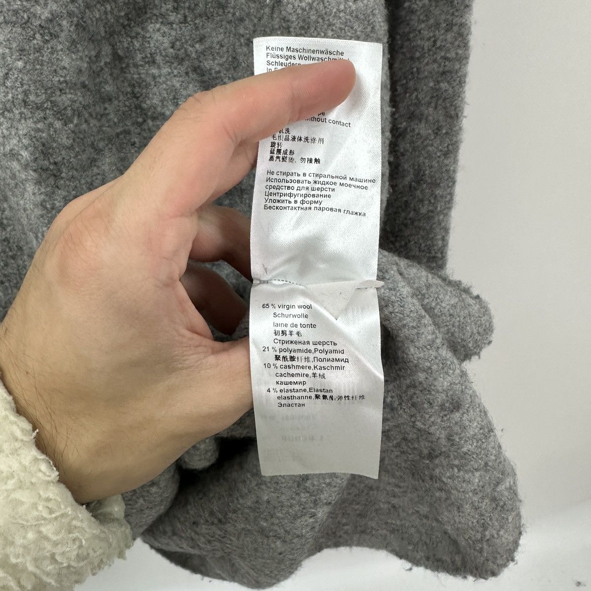 Other Vintage 00s Marc Cain Cashmere Wool sweater y2k Germany hype Size M / US 6-8 / IT 42-44 - 8 Thumbnail