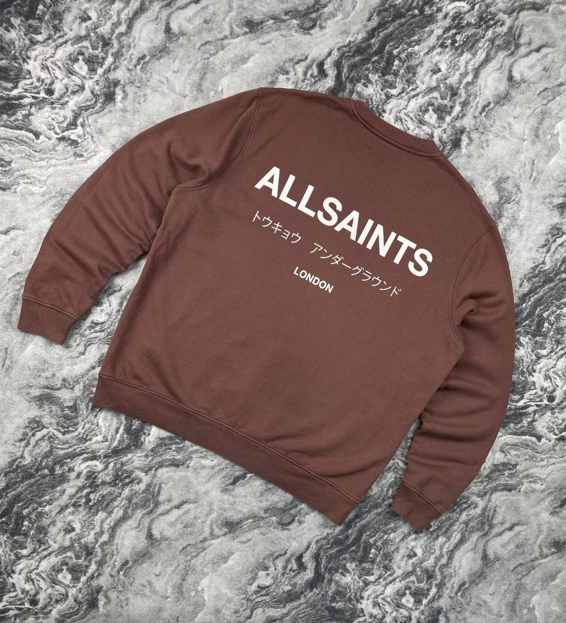 Allsaints AllSaints Underground Crewneck Sweatshirt Big Logo Men Size US L / EU 52-54 / 3 - 1 Thumbnail
