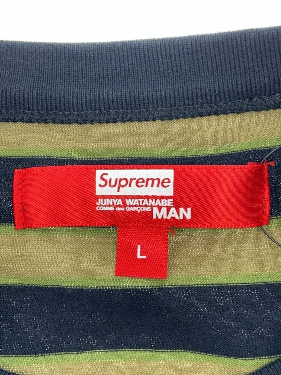 Junya Watanabe × Supreme AW21 Striped Bug Tee Size US L / EU 52-54 / 3 - 5 Thumbnail