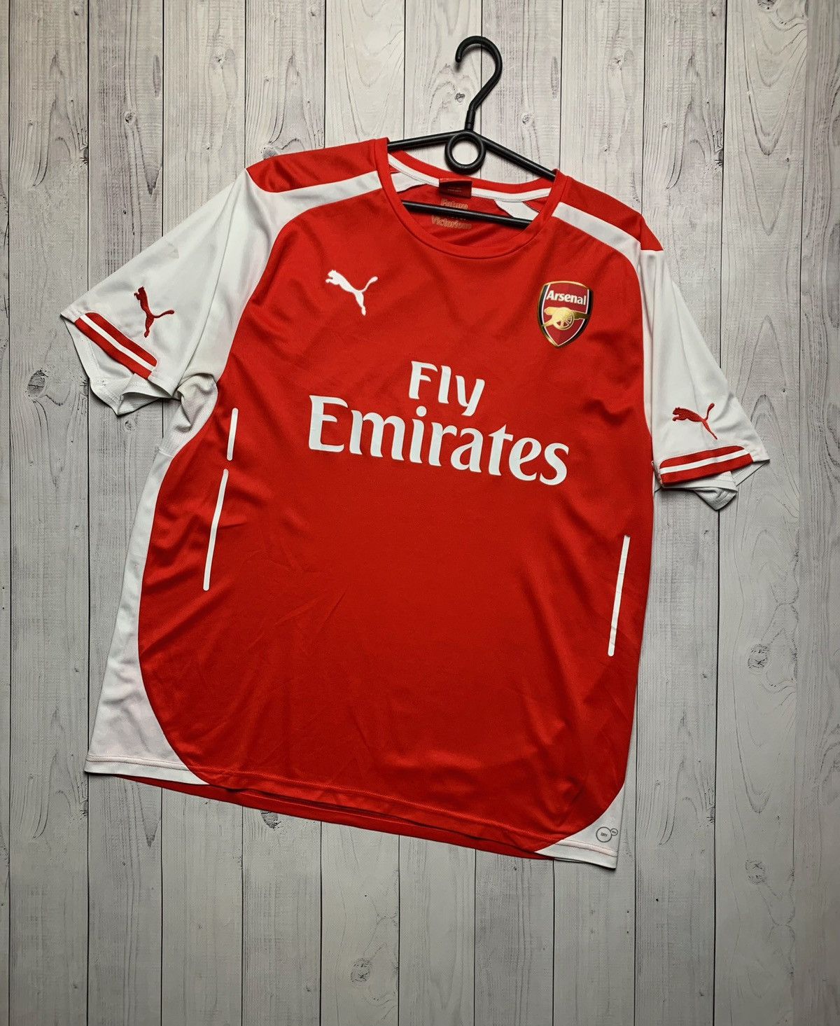 Puma × Vintage Vintage puma arsenal soccer jersey red size XL Size US XL / EU 56 / 4 - 1 Thumbnail