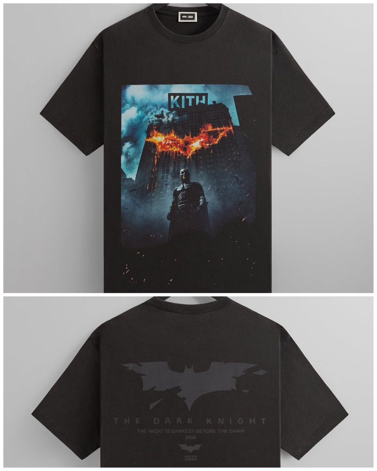 Kith x Batman Dark Knight Vintage Tee Black main image 1