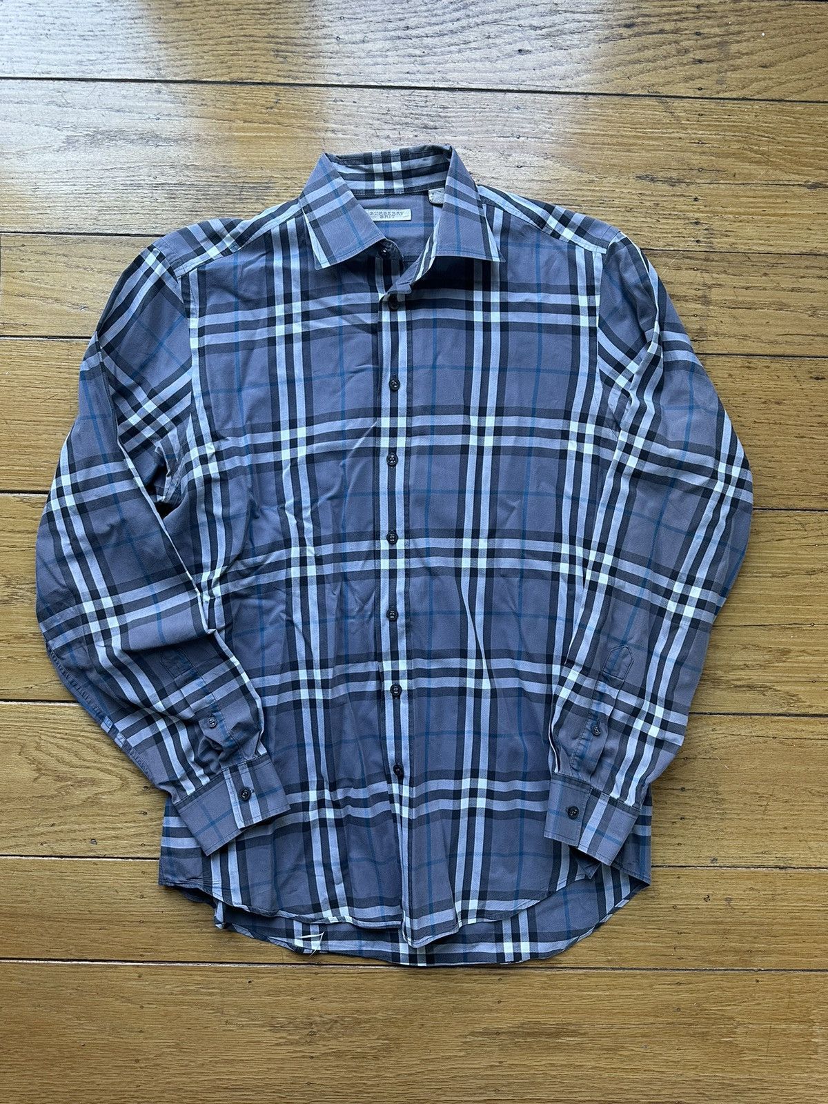 Burberry Burberry Brit Nova Check button up shirt Size US M / EU 48-50 / 2 - 1 Thumbnail