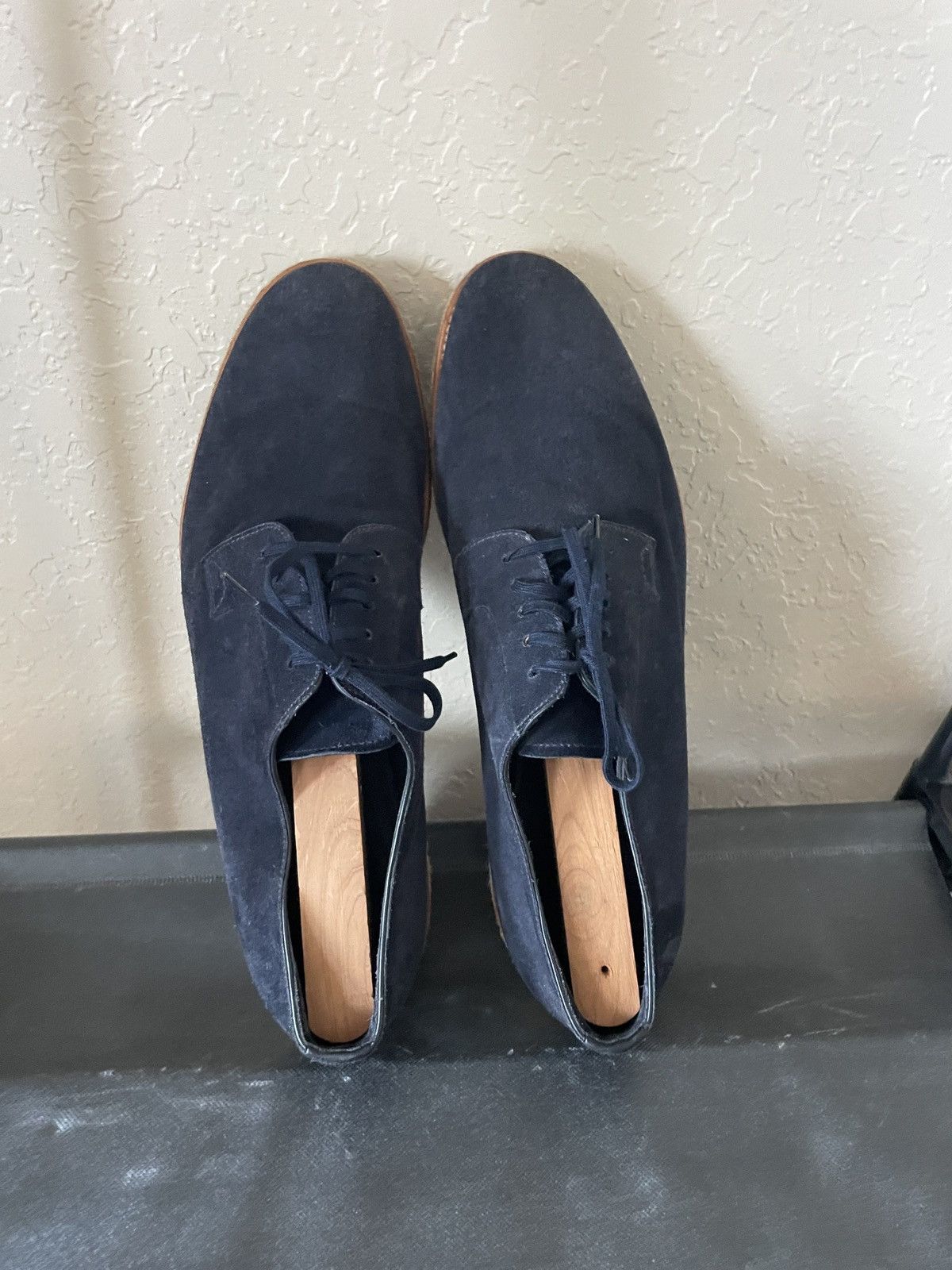 Prada Suede Derby’s w/espadrille soles Size US 13 / EU 46 - 7 Thumbnail