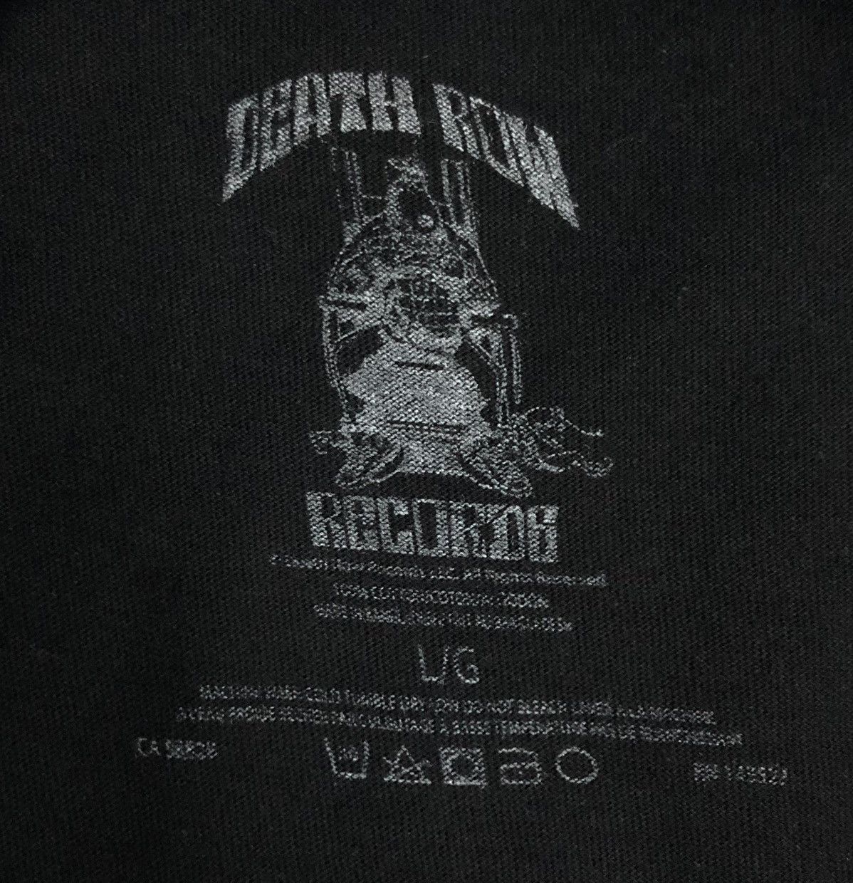 Rap Tees Vintage Death Row Records T-Shirt Size US L / EU 52-54 / 3 - 7 Thumbnail
