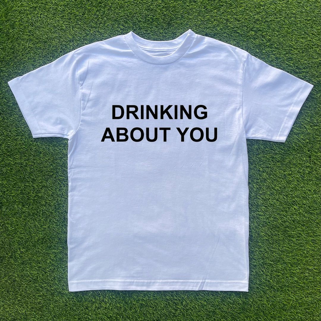 Vintage DRINKING ABOUT YOU TSHIRT Size US M / EU 48-50 / 2 - 1 Preview