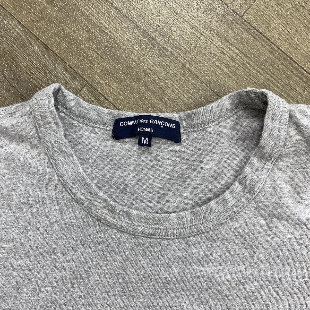 Comme des Garcons SS07 Comme Des Garçons Homme CDG Back Print Two Tone Tshirt Size US M / EU 48-50 / 2 - 6 Thumbnail