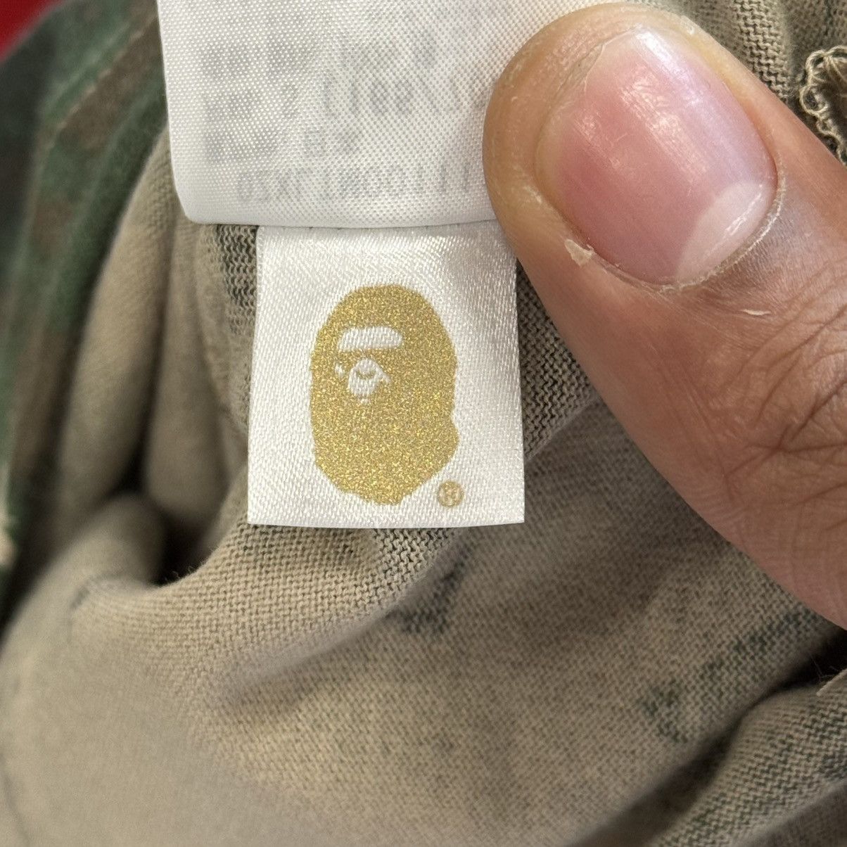 Bape Bape Green Camo Longsleeve Shirt Size US S / EU 44-46 / 1 - 9 Thumbnail