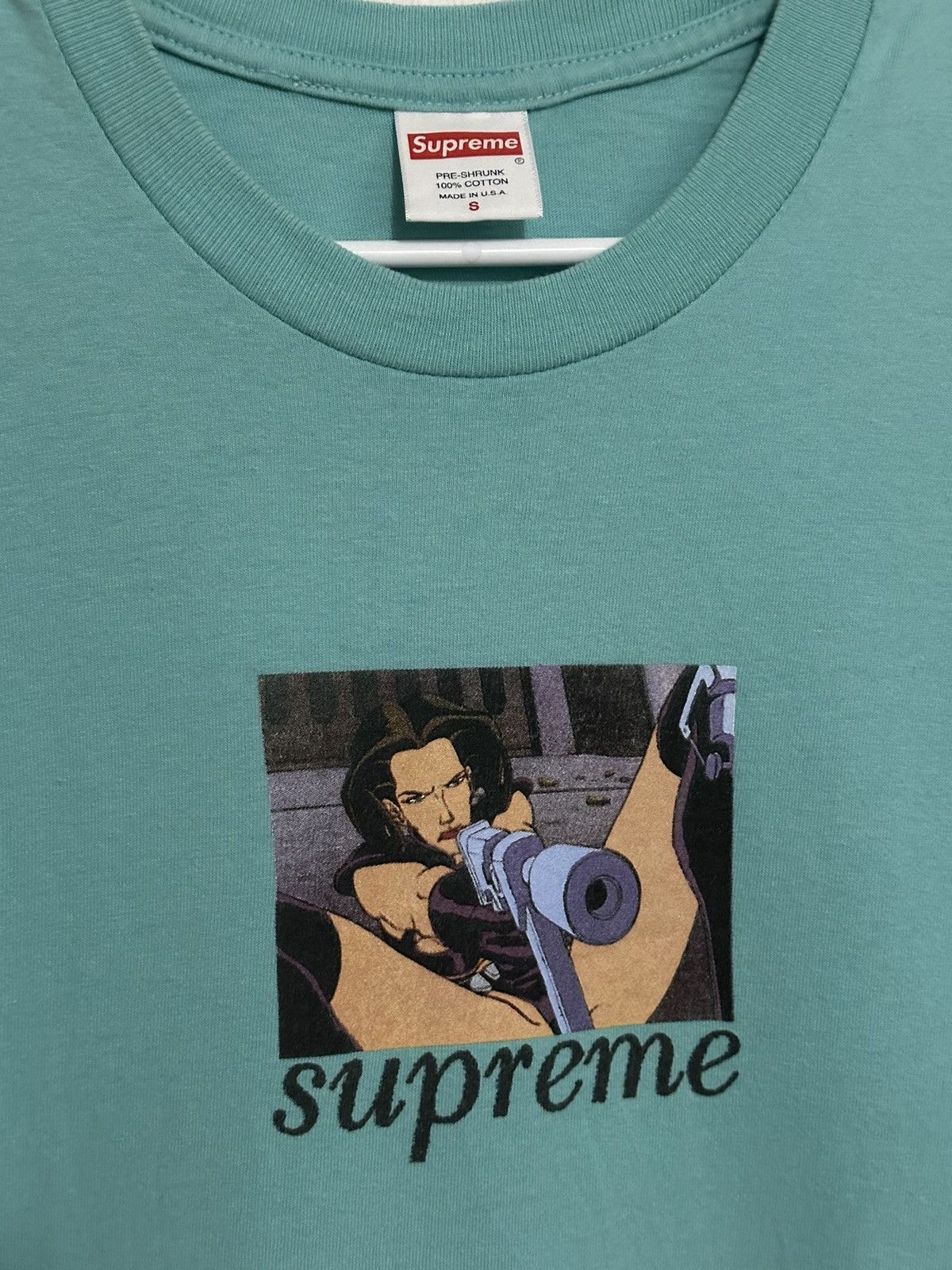 Supreme Supreme Aeon Flux Gun Tee Size US S / EU 44-46 / 1 - 2 Thumbnail