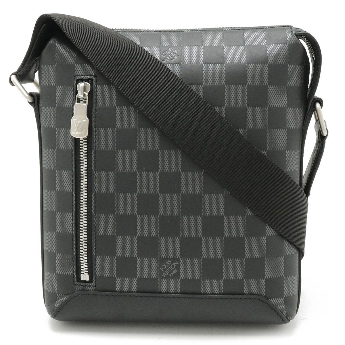 Louis Vuitton Louis Vuitton Louis Vuitton Damier Infini Discovery Messenger PPM Shoulder Bag N40122 Leather Crossbody Bag N40122 in Very Good Condition Size ONE SIZE - 1 Thumbnail