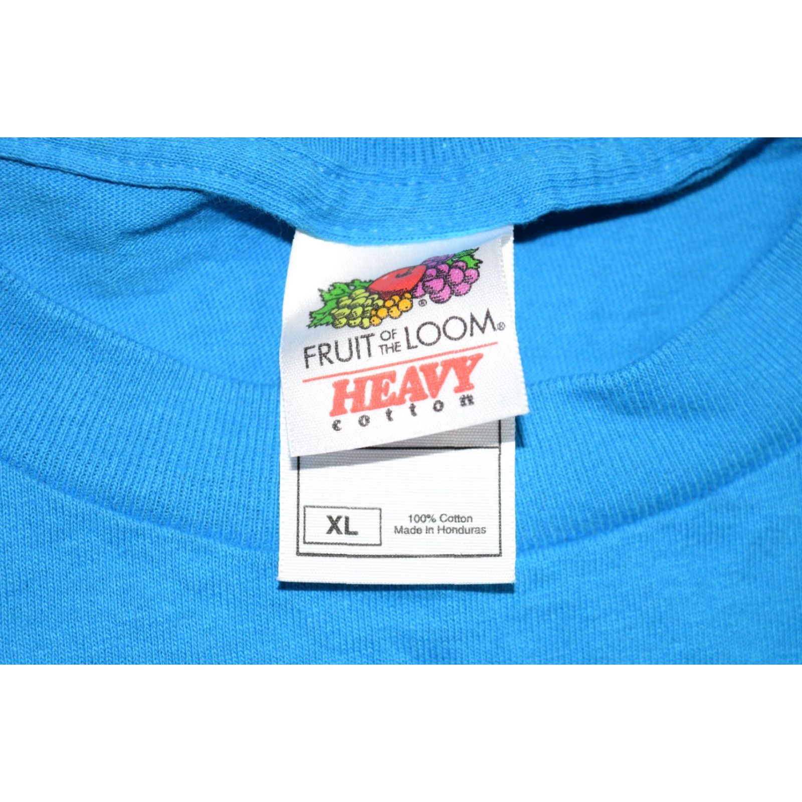 Fruit Of The Loom VINTAGE SPINAL TAP T-Shirt XL BLUE 90S Y2K METAL ROCK CONCERT GLAM DAVID LEE ROTH Size US XL / EU 56 / 4 - 3 Thumbnail