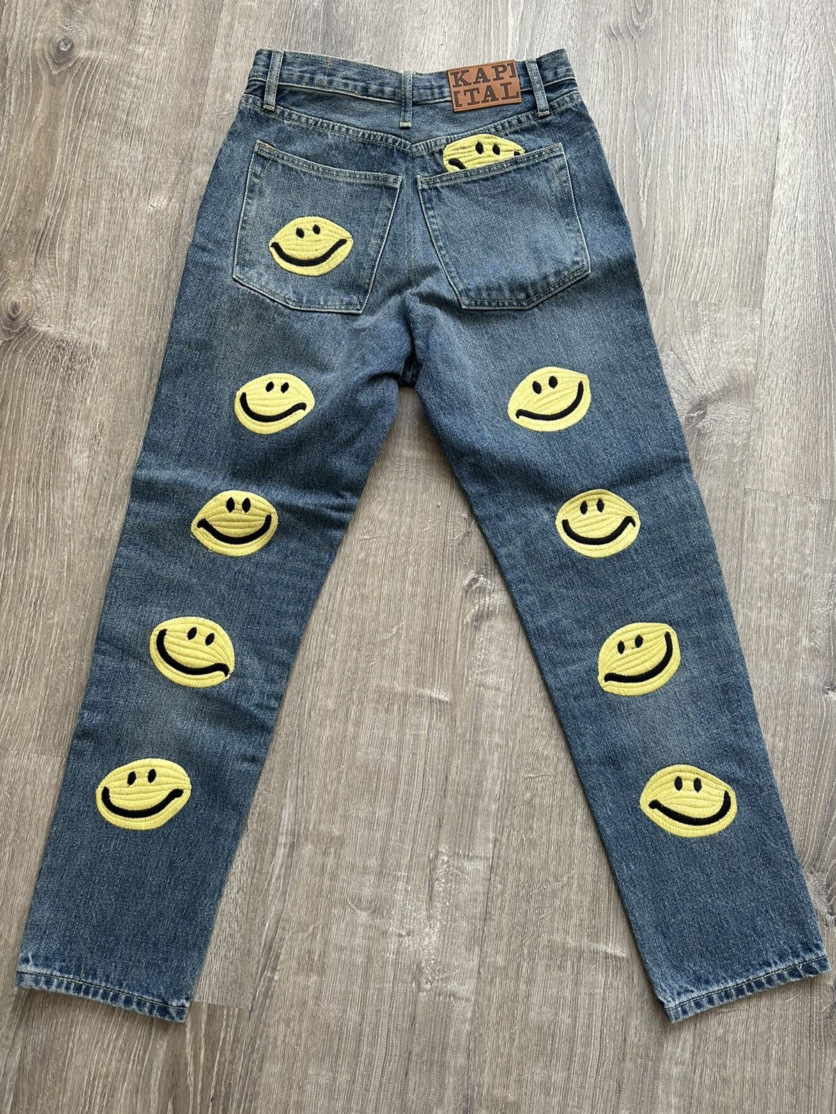 Kapital Smiley Denim | Grailed