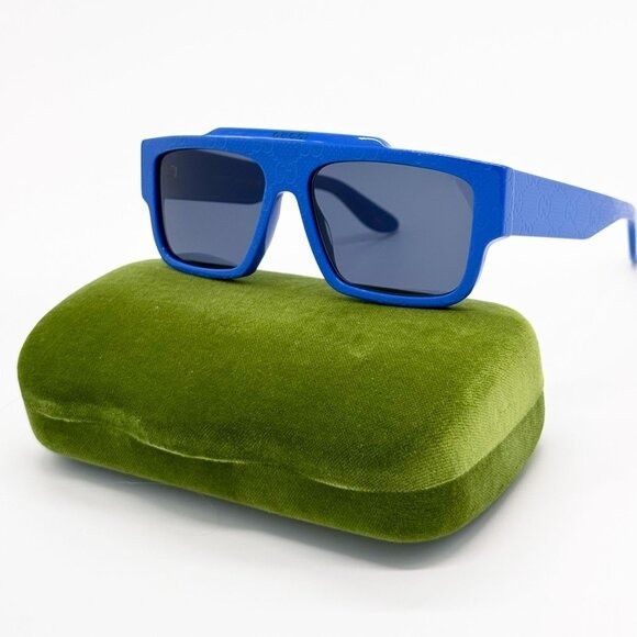 Gucci NEW GUCCI SUNGLASSES GG1460S 008 BLUE MEN EYEWEAR GUCCI Size ONE SIZE - 1 Thumbnail