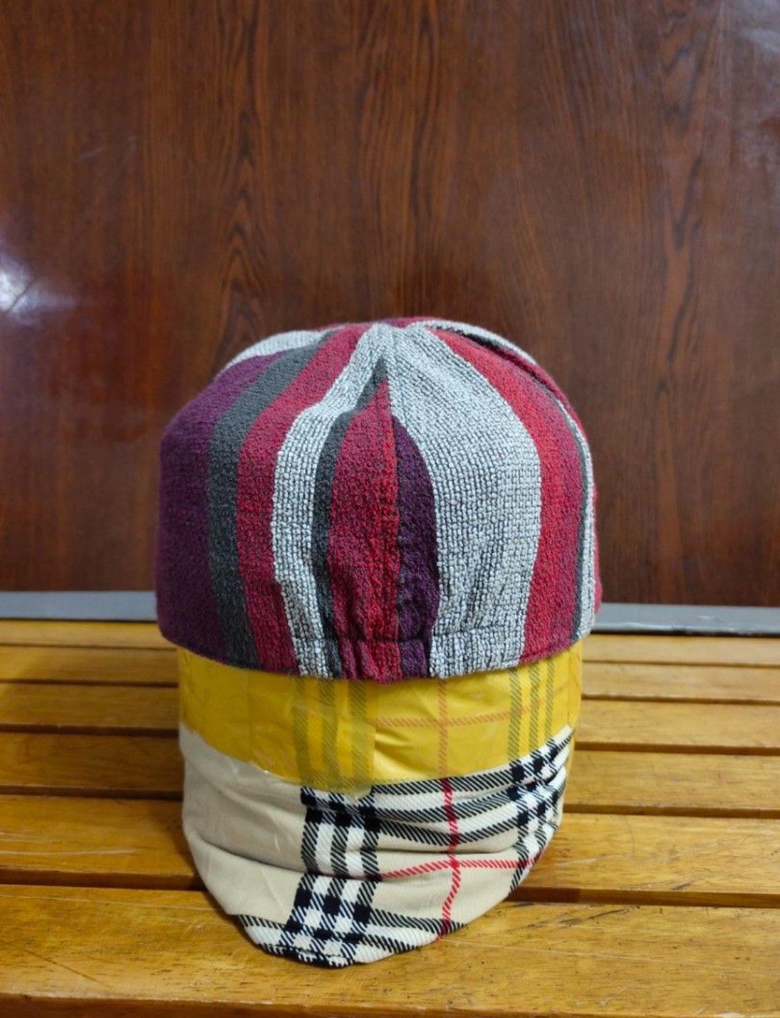 Japanese Brand × Kapital DENIM DUNGAREE REVERSIBLE HAT VINTAGE BASEBALL DESIGN Size ONE SIZE - 2 Thumbnail