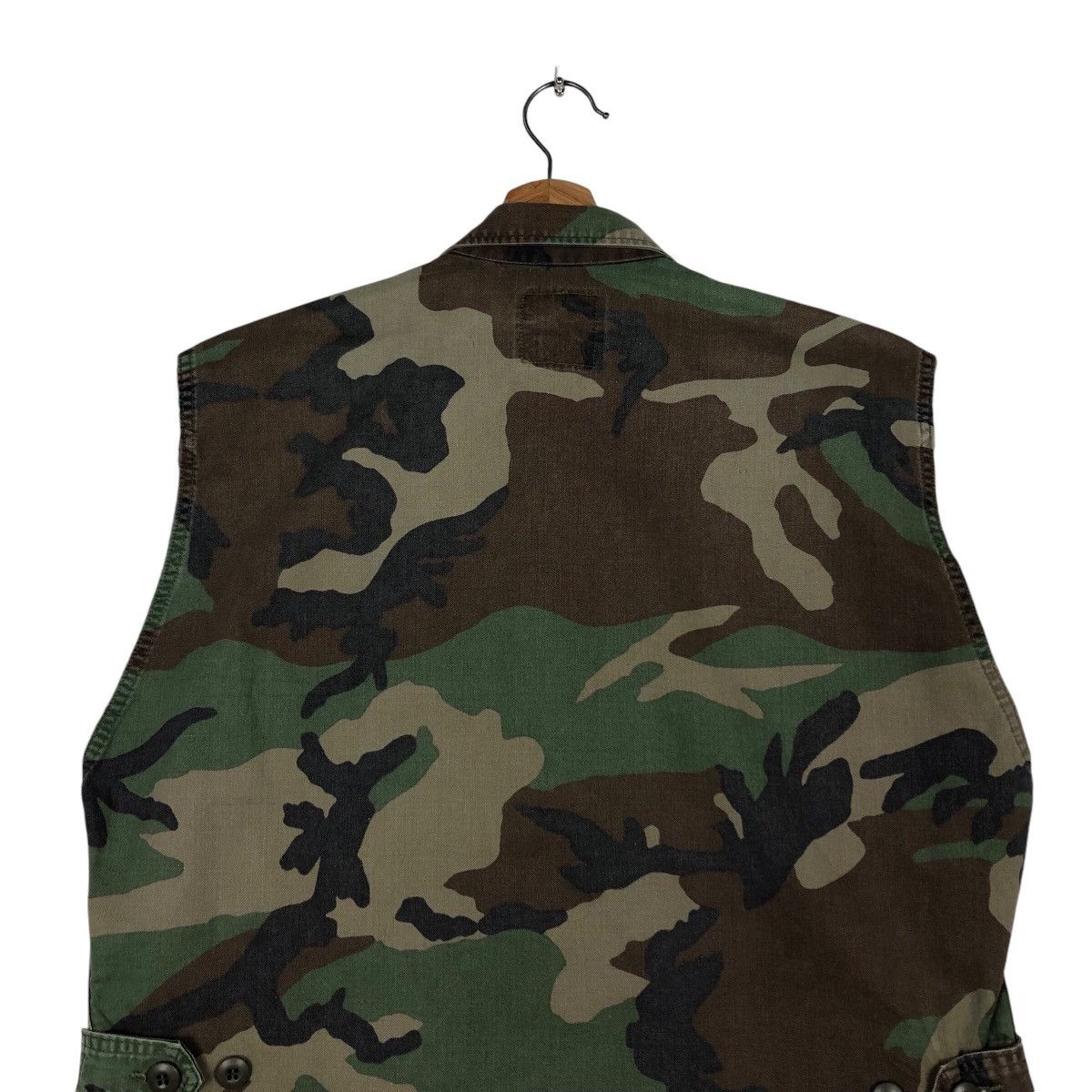 Other 📌Vintage Air Force Us Military Camouflage Biker Jacket Vest Size US M / EU 48-50 / 2 - 10 Thumbnail