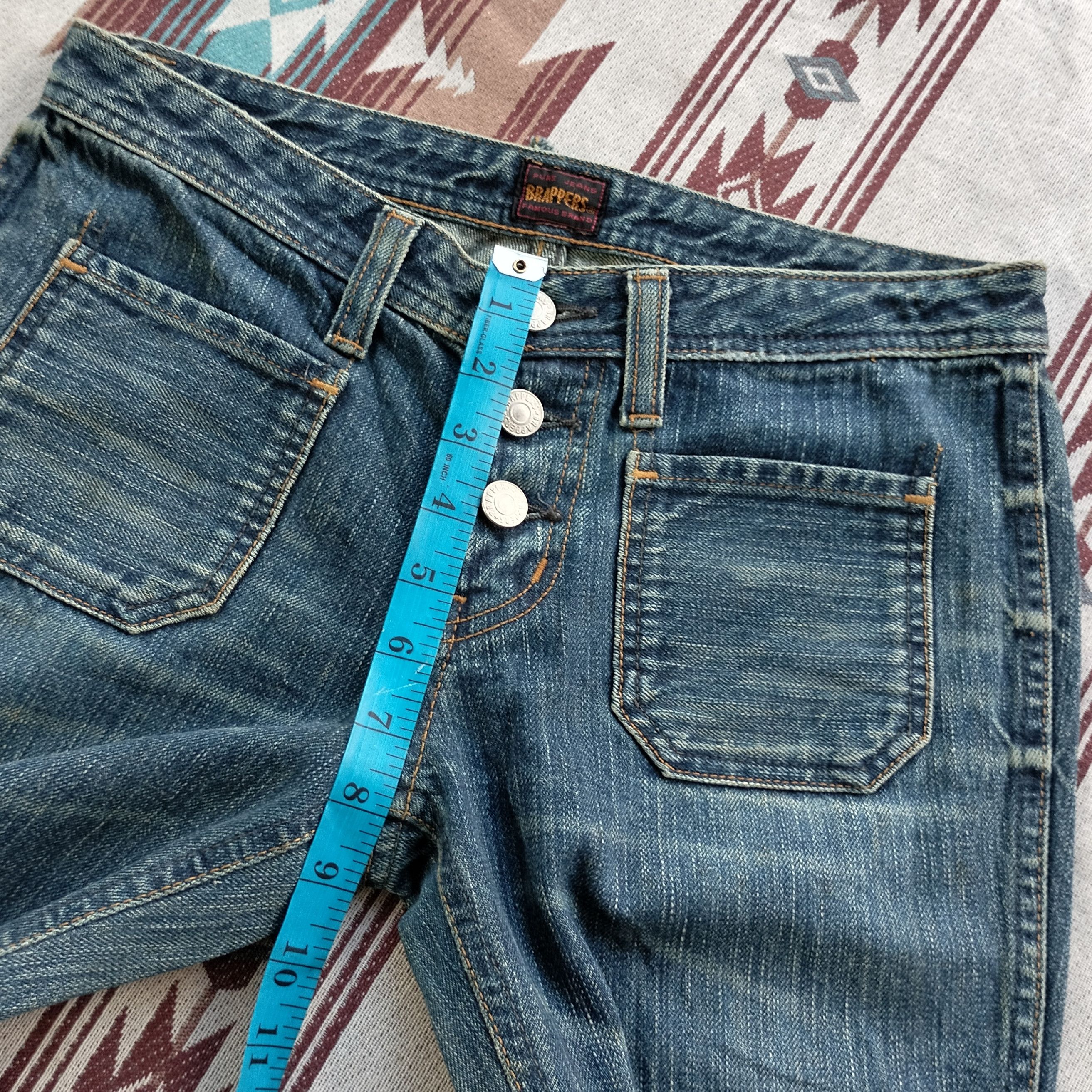 Beauty Beast Brappers skull paisley patchwork flare denim Size US 30 / EU 46 - 18 Thumbnail