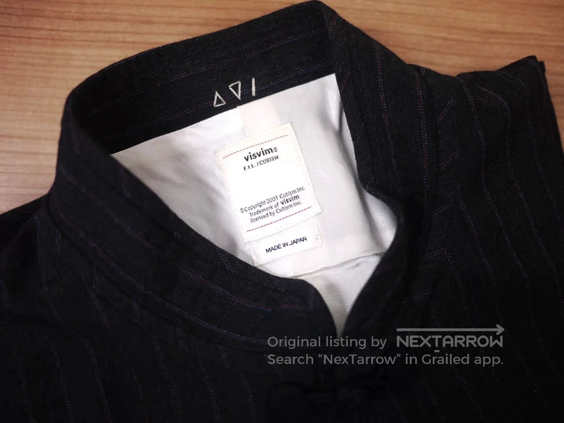 Visvim VISVIM DHARIA SHIRT PINSTRIPE BLACK. Size US L / EU 52-54 / 3 - 8 Thumbnail