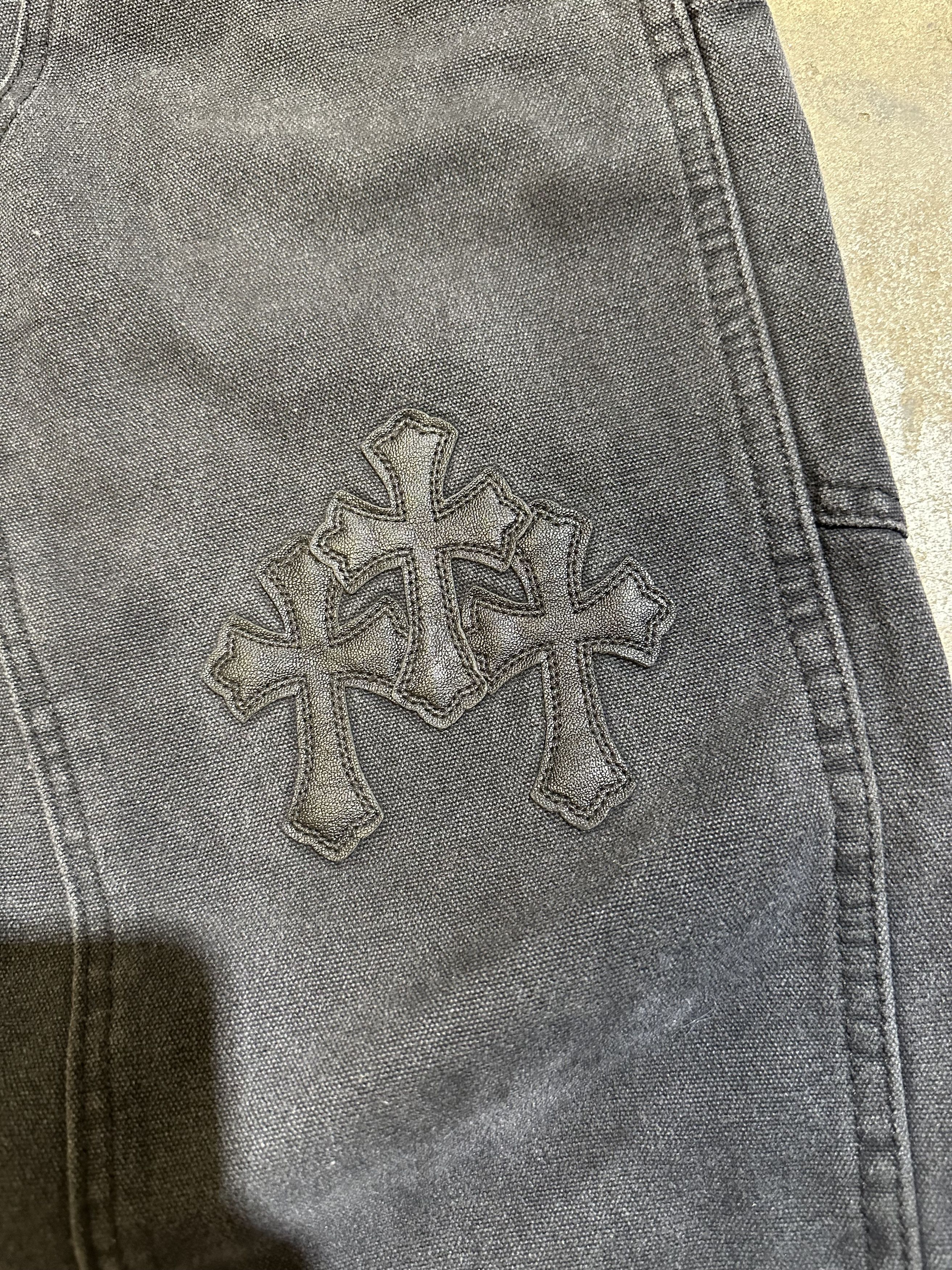 Other Carhartt style Black Double knee Jeans Custom Size US 28 / EU 44 - 3 Thumbnail