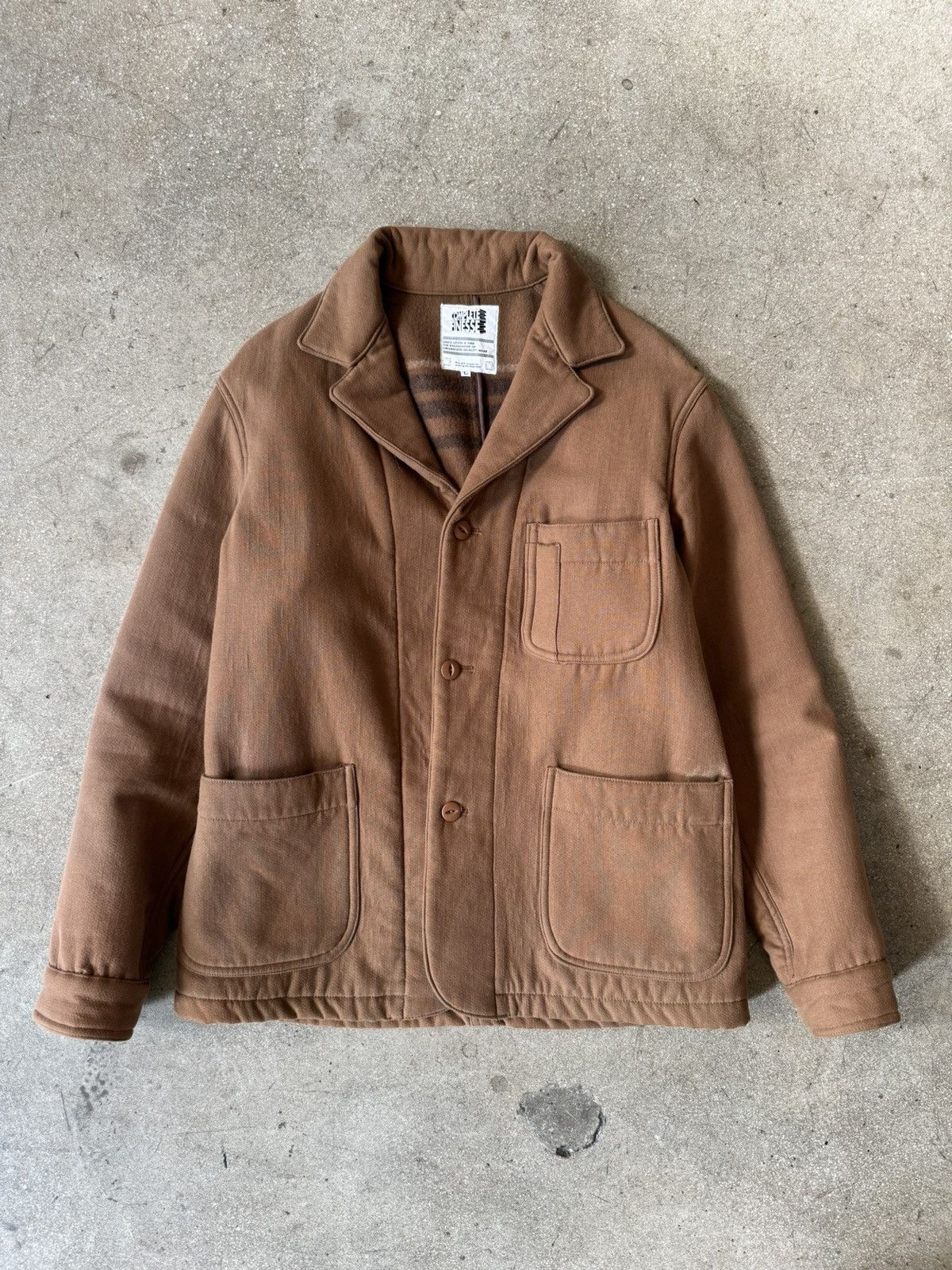 image of 2000S Complete Finesse Chore Cost Technical Fleece + Linning in Brown, Men's (Size Large)