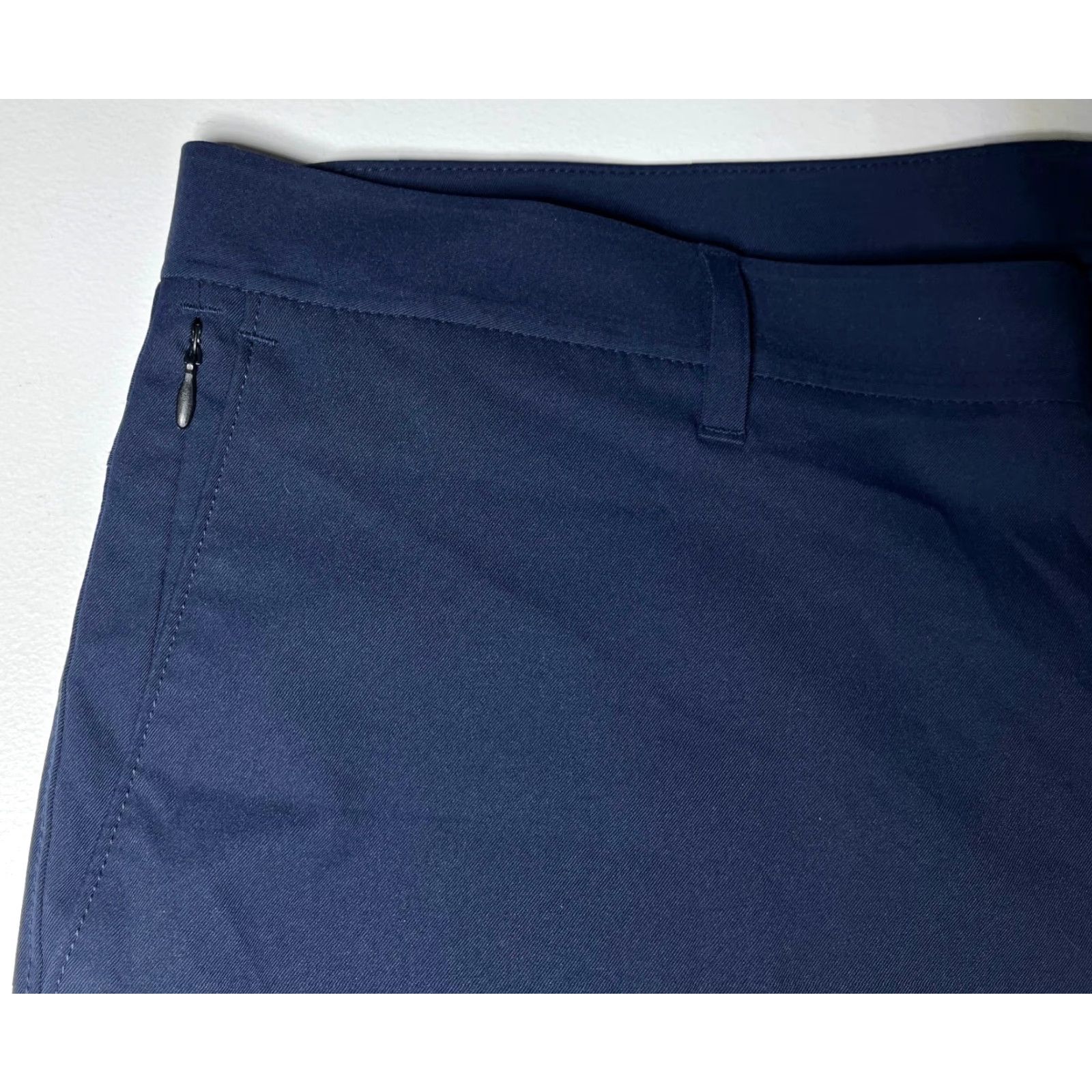 Vintage VINTAGE Public Rec Pants Navy 38x30 Chino City Preppy Mens Regular Straight Front Zip Polyester 30 Inseam Stretch Pockets Size US 38 / EU 54 - 6 Thumbnail