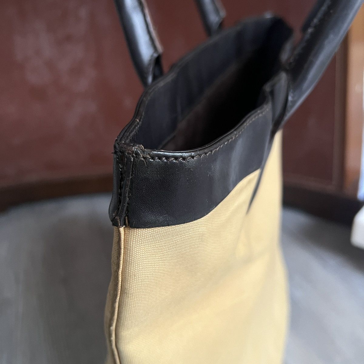 Gucci × Vintage Authentic Gucci web tote bag vintage Size ONE SIZE - 15 Thumbnail