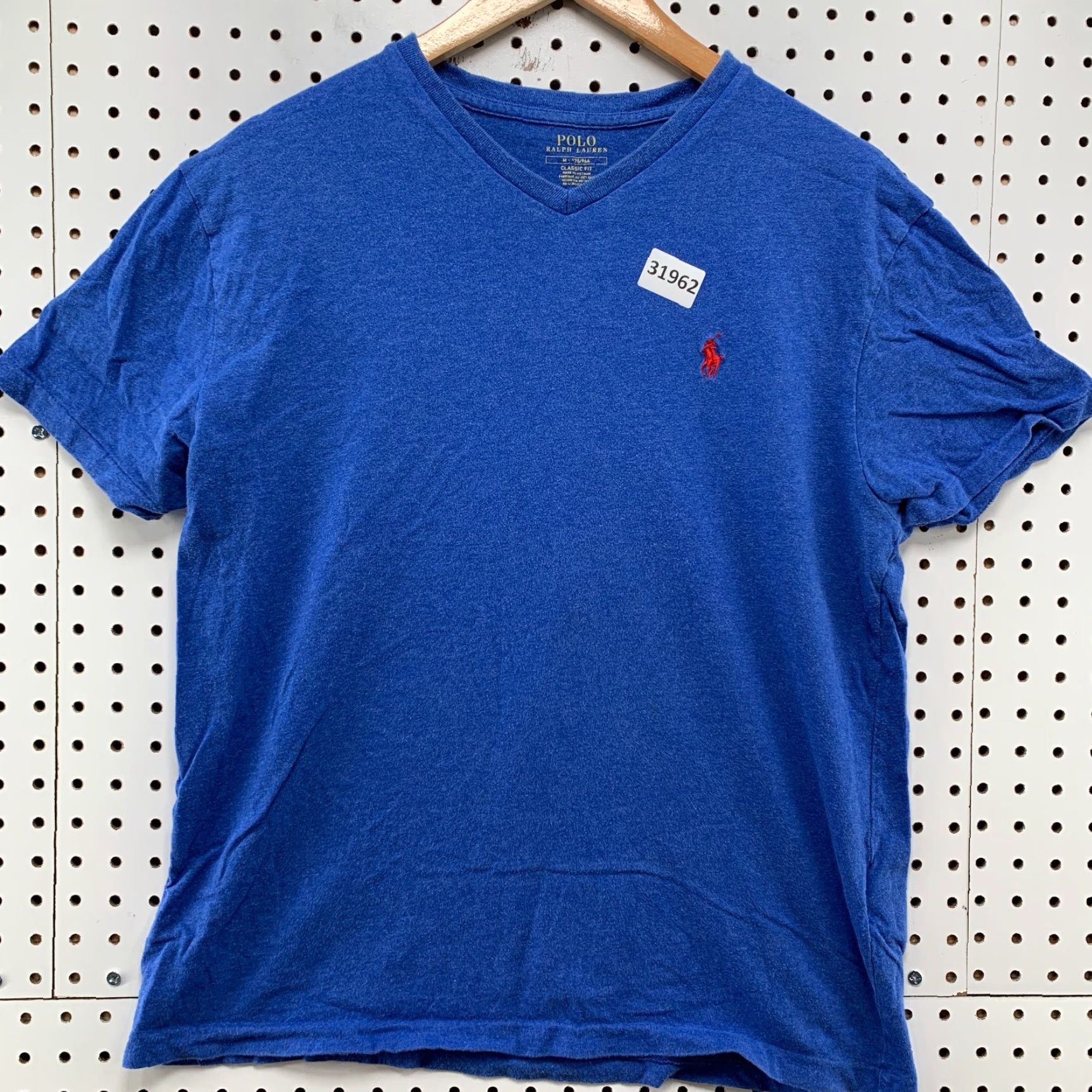 Polo Ralph Lauren Polo Ralph Lauren Shirt Mens Medium Blue Red Pony Pony Casual fit 20x24 Size US M / EU 48-50 / 2 - 7 Thumbnail