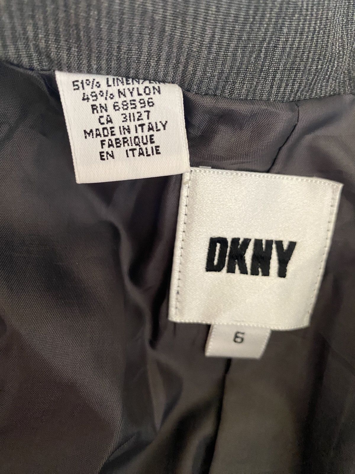 DKNY DKNY Blazer Slim Fit Made In Italy Size US S / EU 44-46 / 1 - 8 Thumbnail