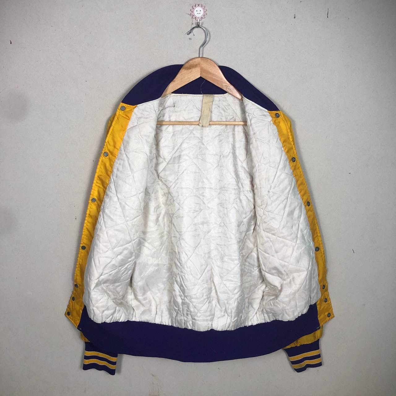 Japanese Brand Vintage Kellog Varsity Baseball Bomber Flight Jacket Size US L / EU 52-54 / 3 - 3 Thumbnail