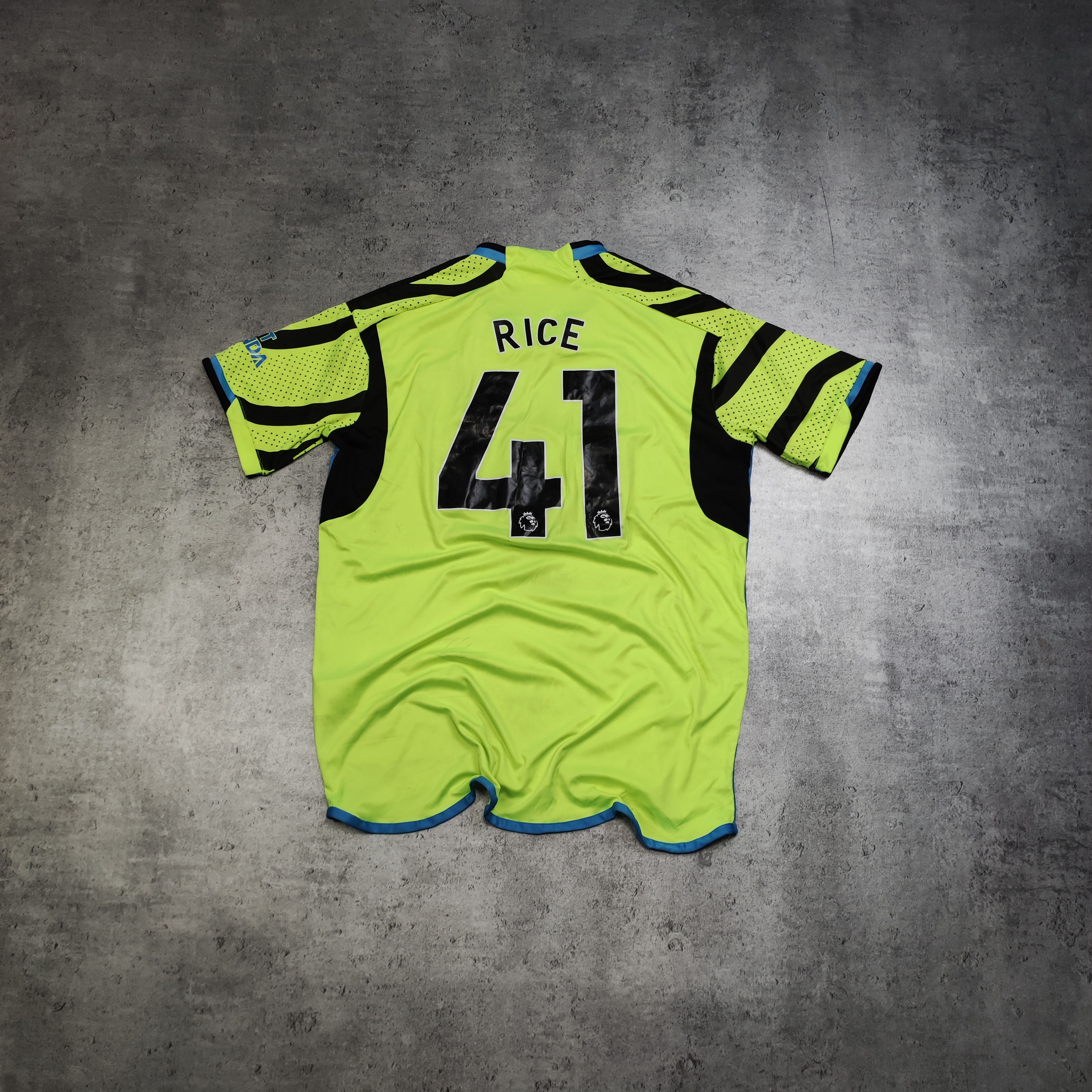 Adidas RARE Arsenal London 2023/24 Away Football Jersey #41 Rice Size US XXL / EU 58 / 5 - 1 Thumbnail