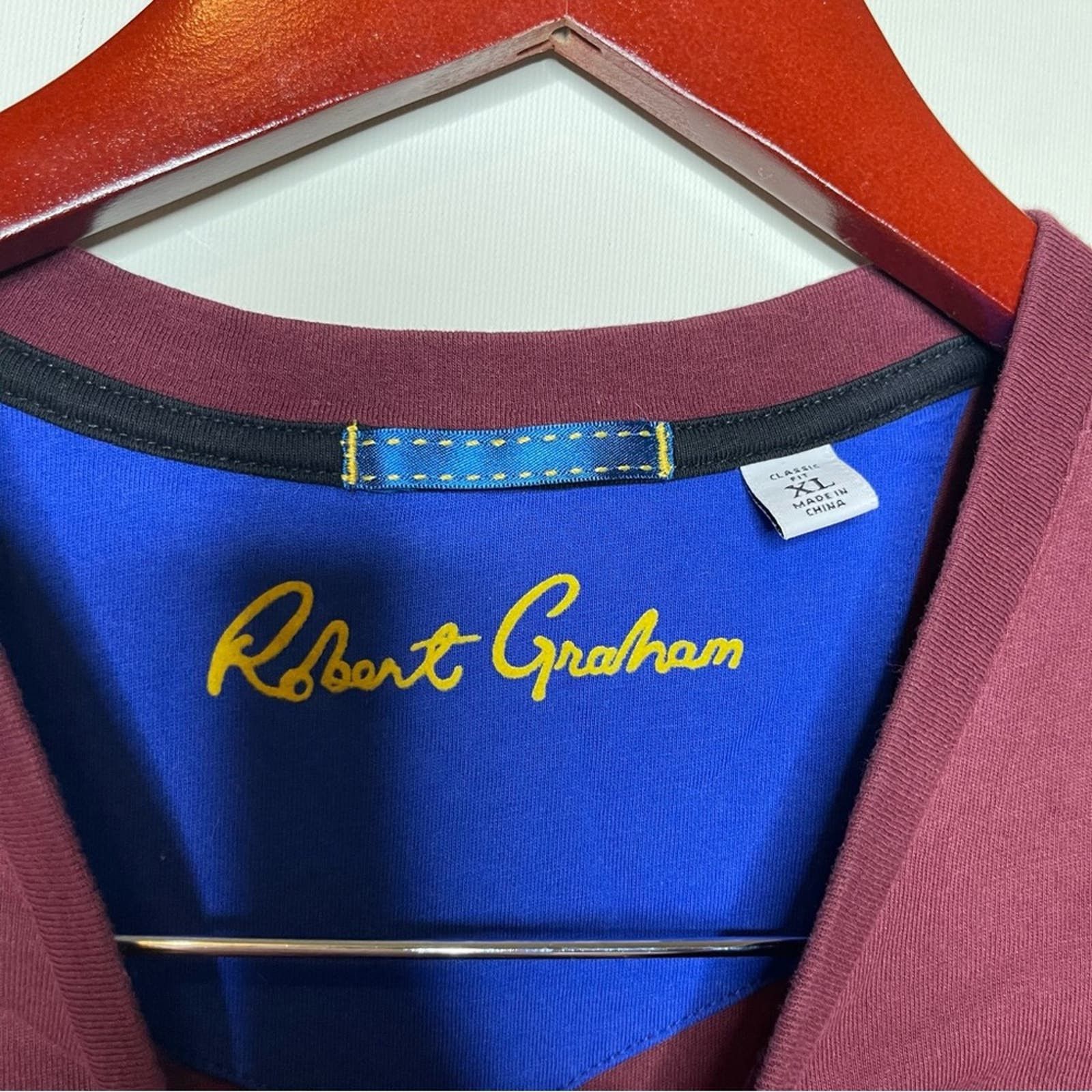 Robert Graham Robert Graham XL Graphic Tee Short Sleeve Crew Neck Size US XL / EU 56 / 4 - 2 Thumbnail