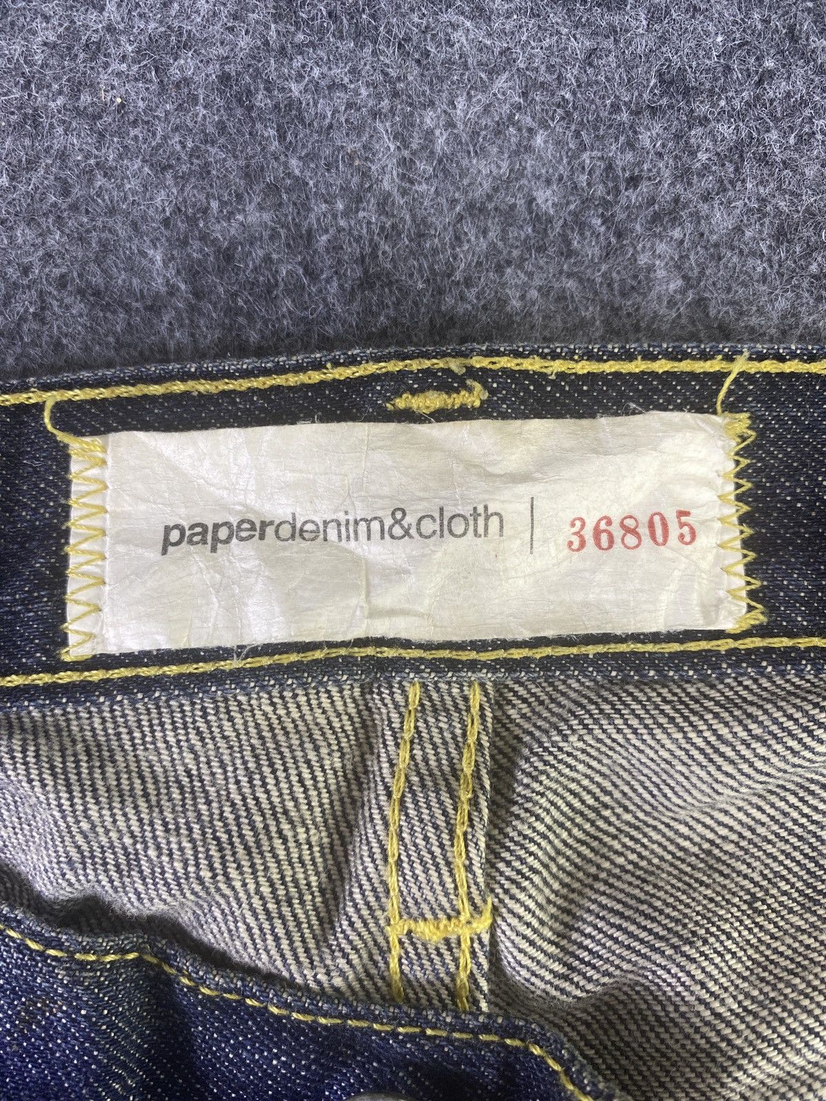 Jean × Paper Denim & Cloth Paper Denim & Cloth Wash Denim - J921 Size US 34 / EU 50 - 6 Thumbnail