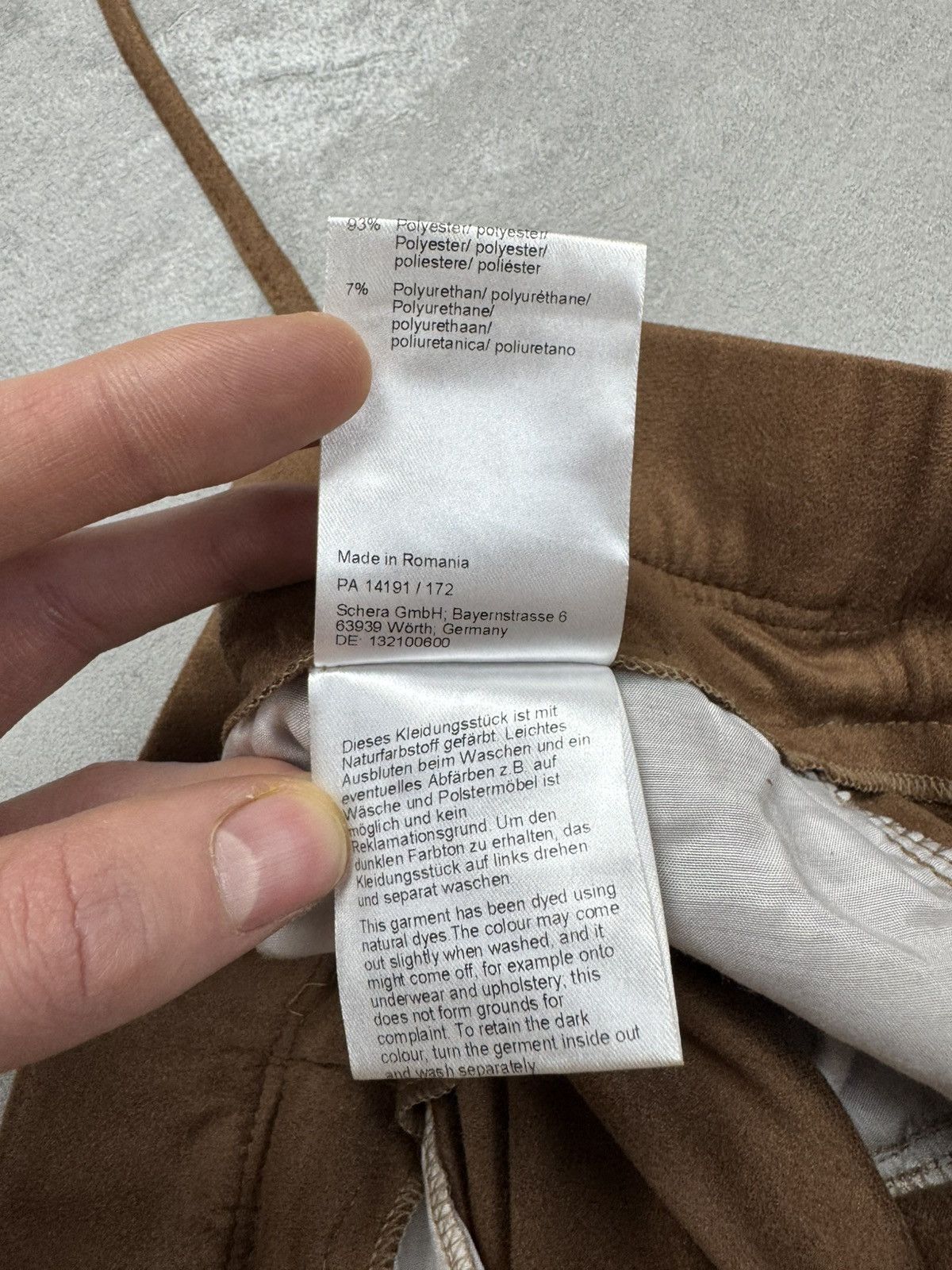 Designer RAFFAELLO ROSSI Candice brown Jogging Pants Womens Size 40 Size 27" / US 4 / IT 40 - 7 Thumbnail