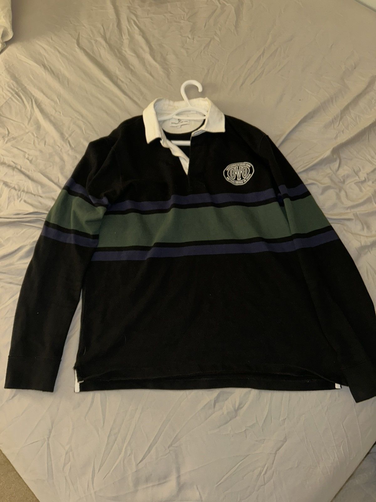 October's Very Own OVO rugby shirt black Size US L / EU 52-54 / 3 - 5 Thumbnail