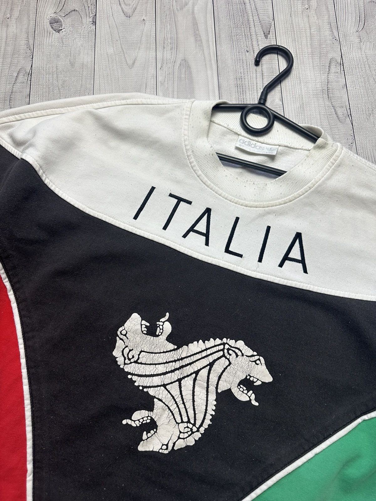 Adidas × Vintage Vintage adidas Italia soccer sweatshirt Olympic Games World Size US L / EU 52-54 / 3 - 6 Thumbnail