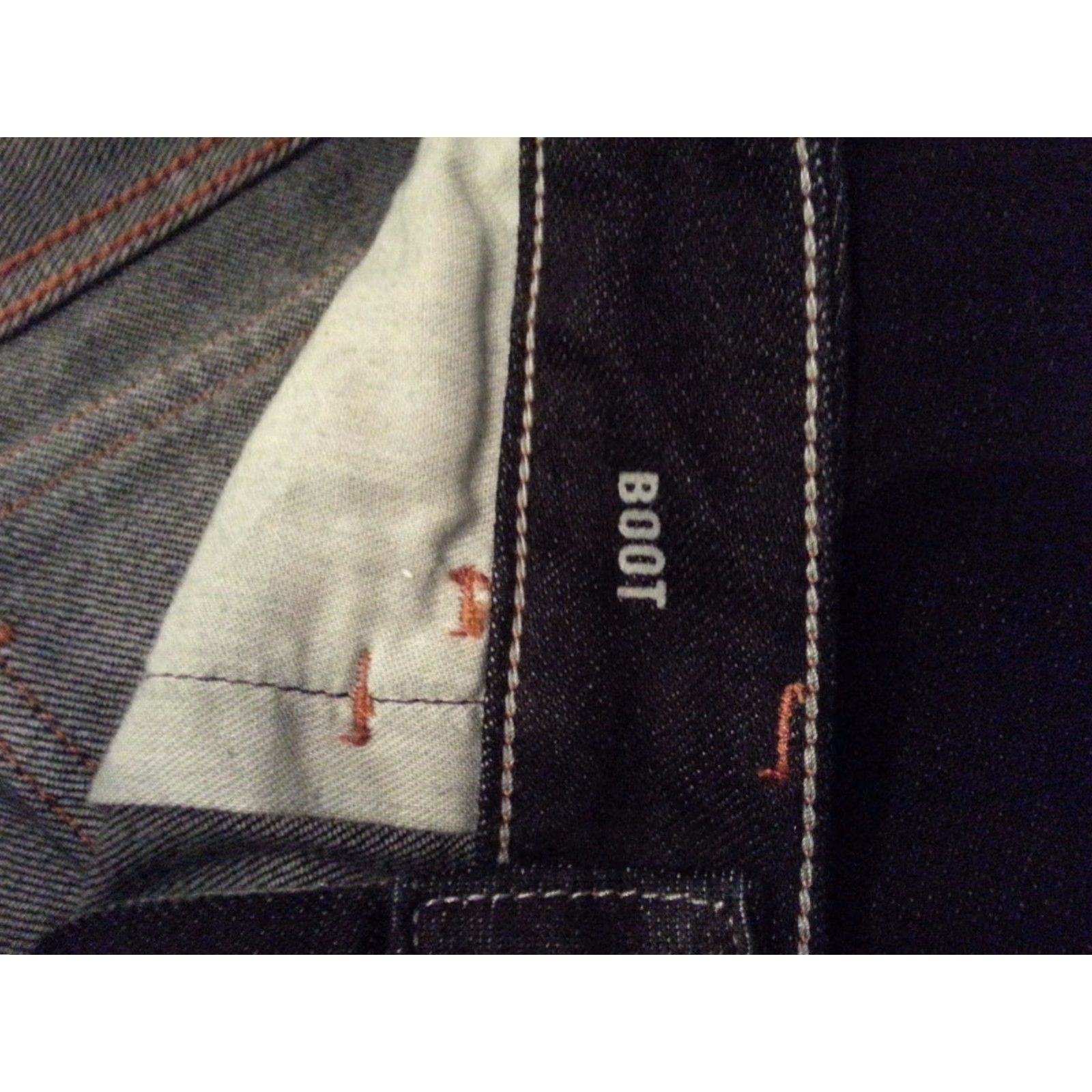 Banana Republic VINTAGE Banana Republic Jeans Women Boot Cut 25 Inseam 33 Blue 28x33 Mens? Size 42" / US 20 - 6 Thumbnail