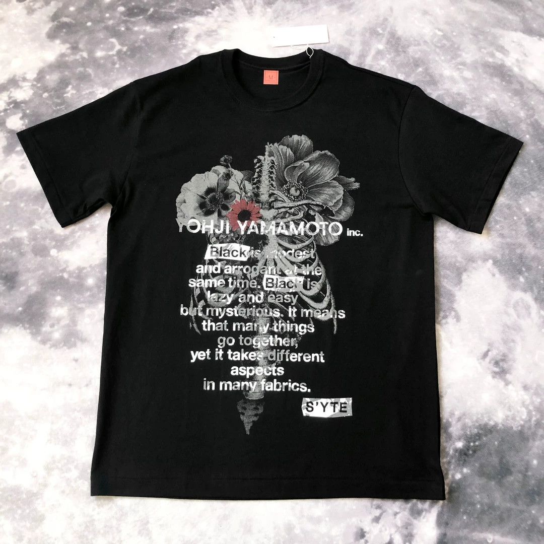 Yohji Yamamoto Yohji Yamamoto SYTE Short-Sleeve T-Shirt Size US M / EU 48-50 / 2 - 1 Thumbnail
