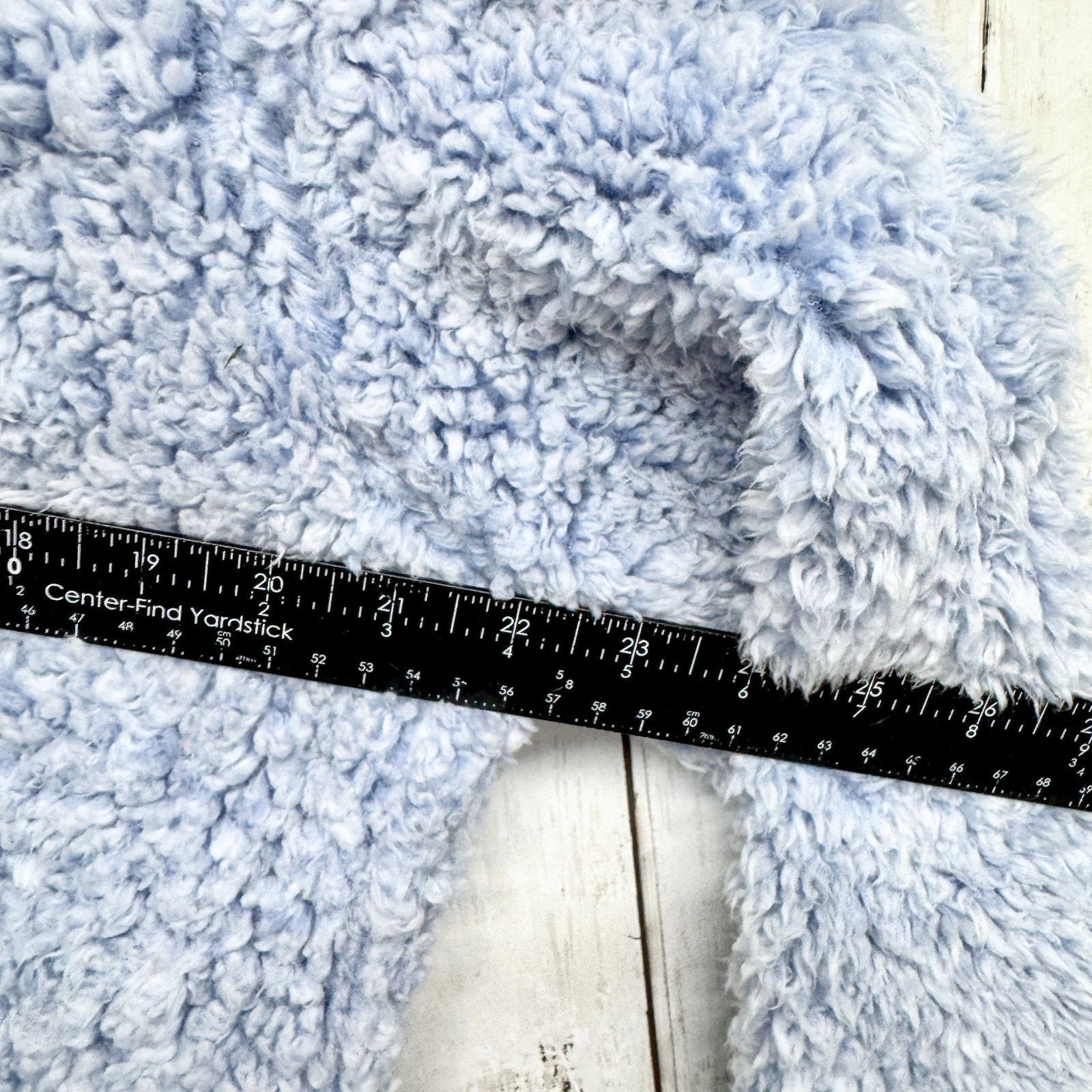 Weatherproof Weatherproof Sweater Size Large Blue Sherpa Fleece Pullover Size L / US 10 / IT 46 - 6 Thumbnail